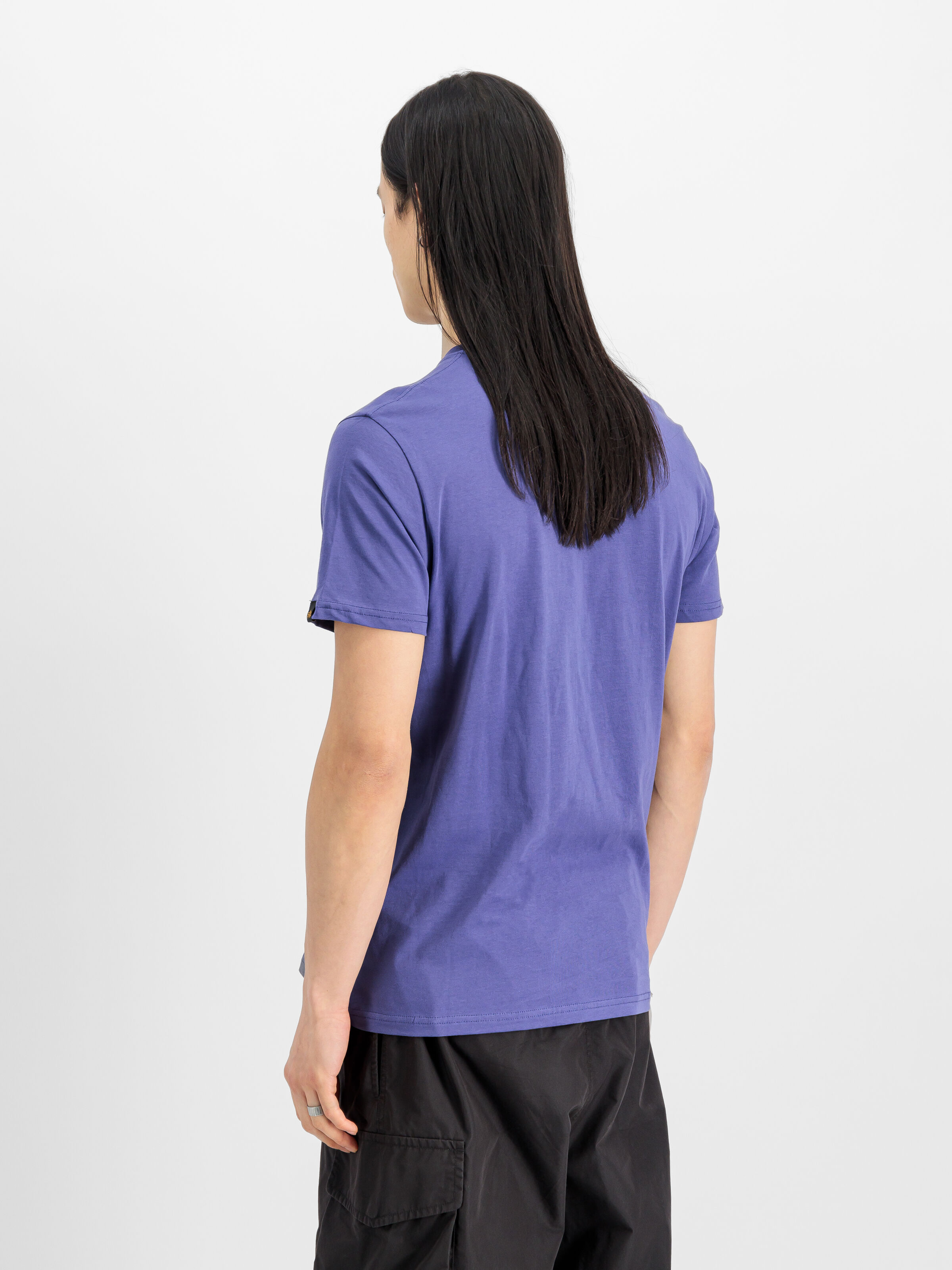 Basic Big Logo T-Shirt night purple 100501_735_2_model_00004_147791