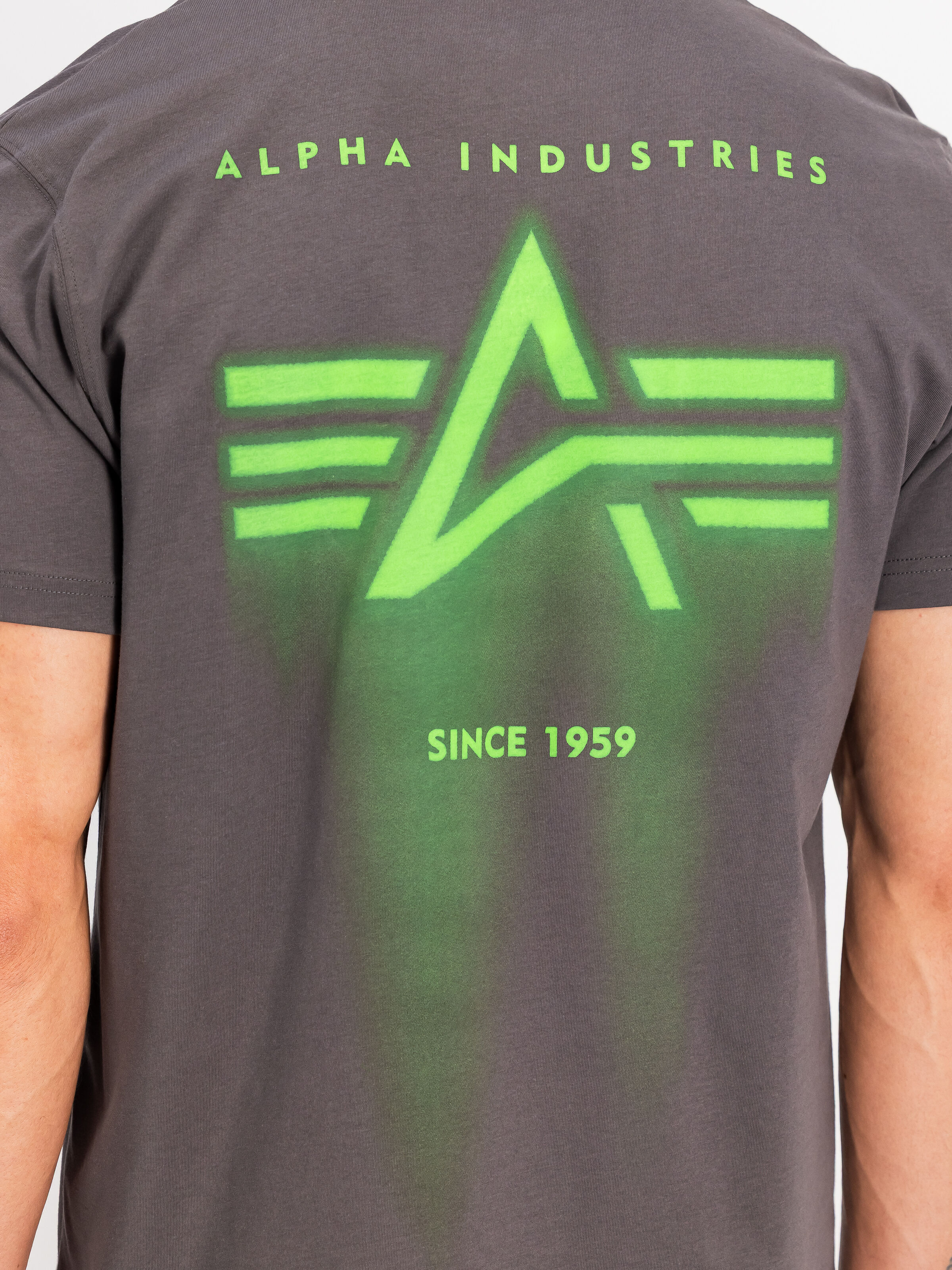 Spray Print T-Shirt vintage grey 266526_684_3_detail_00002_214189