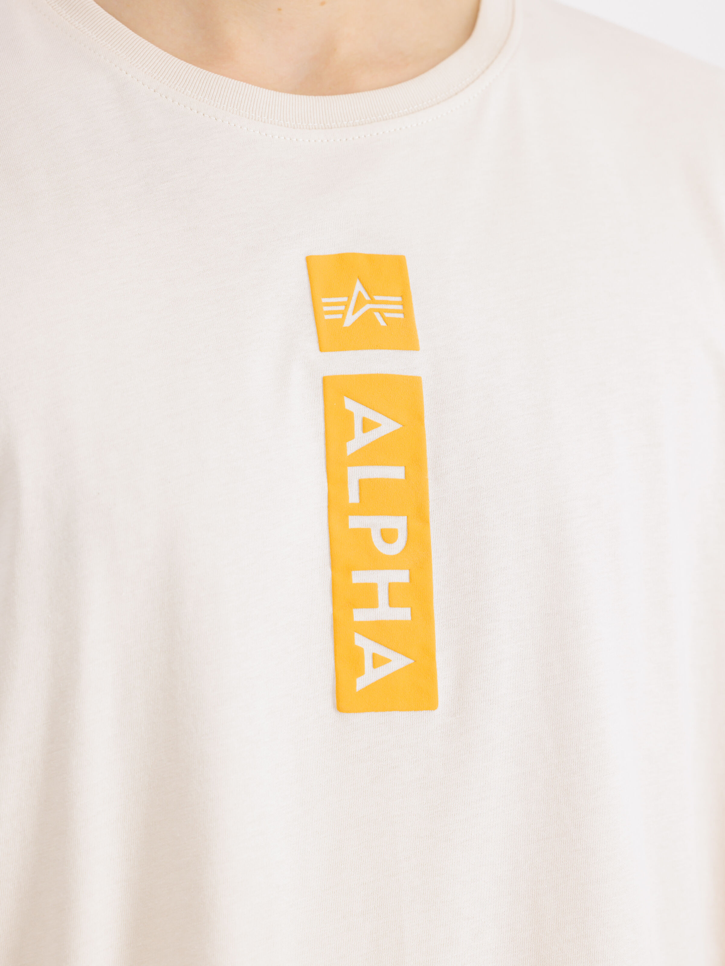 Alpha Puff Print T-Shirt jet stream white 146509_578_3_detail_00001_129934