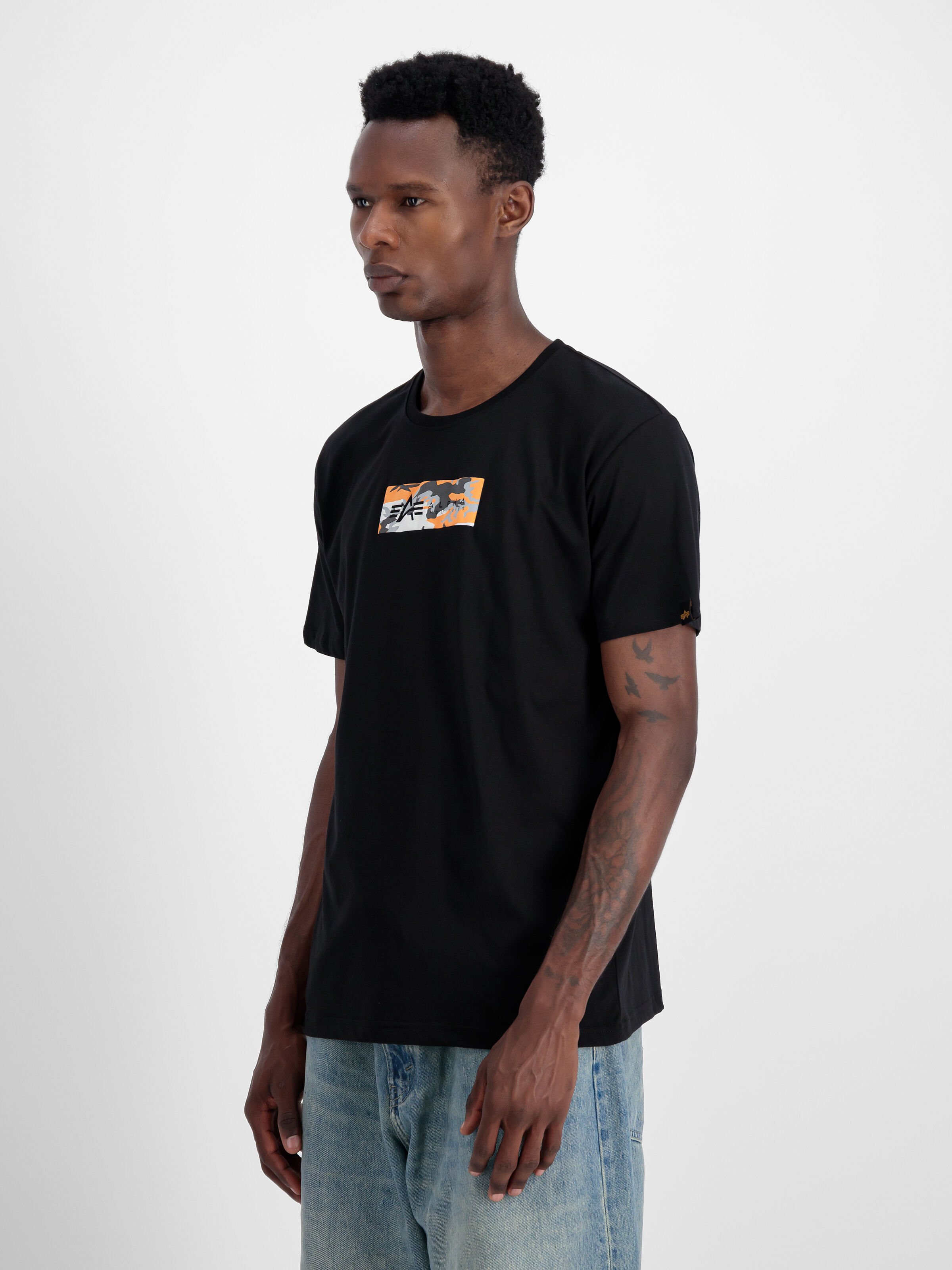 Camo Panel T-Shirt black 148512_03_2_model_00003_102415