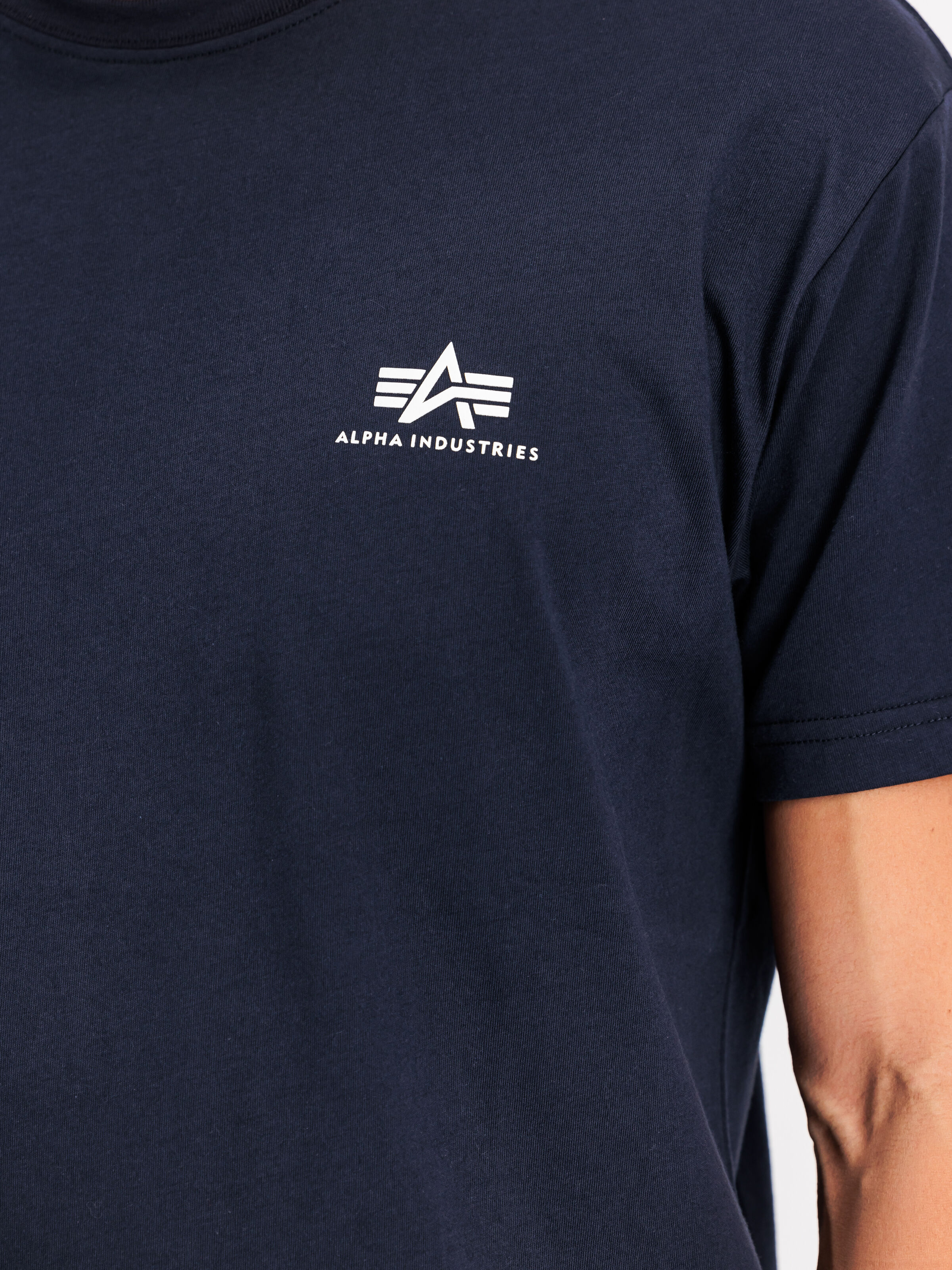 Basic Small Logo T-Shirt rep.blue 188505_07_3_detail_00001_117757