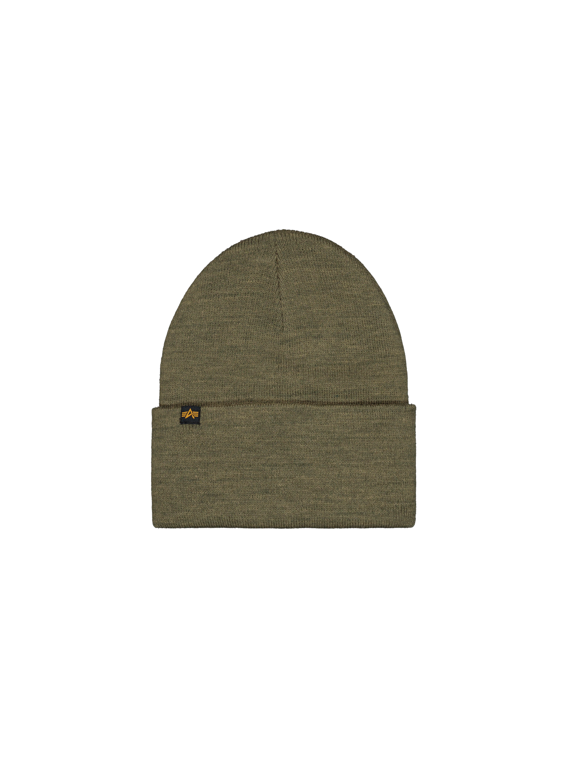 Rubber Logo Beanie dark olive 258902_142_1_flatlay_00002_161849