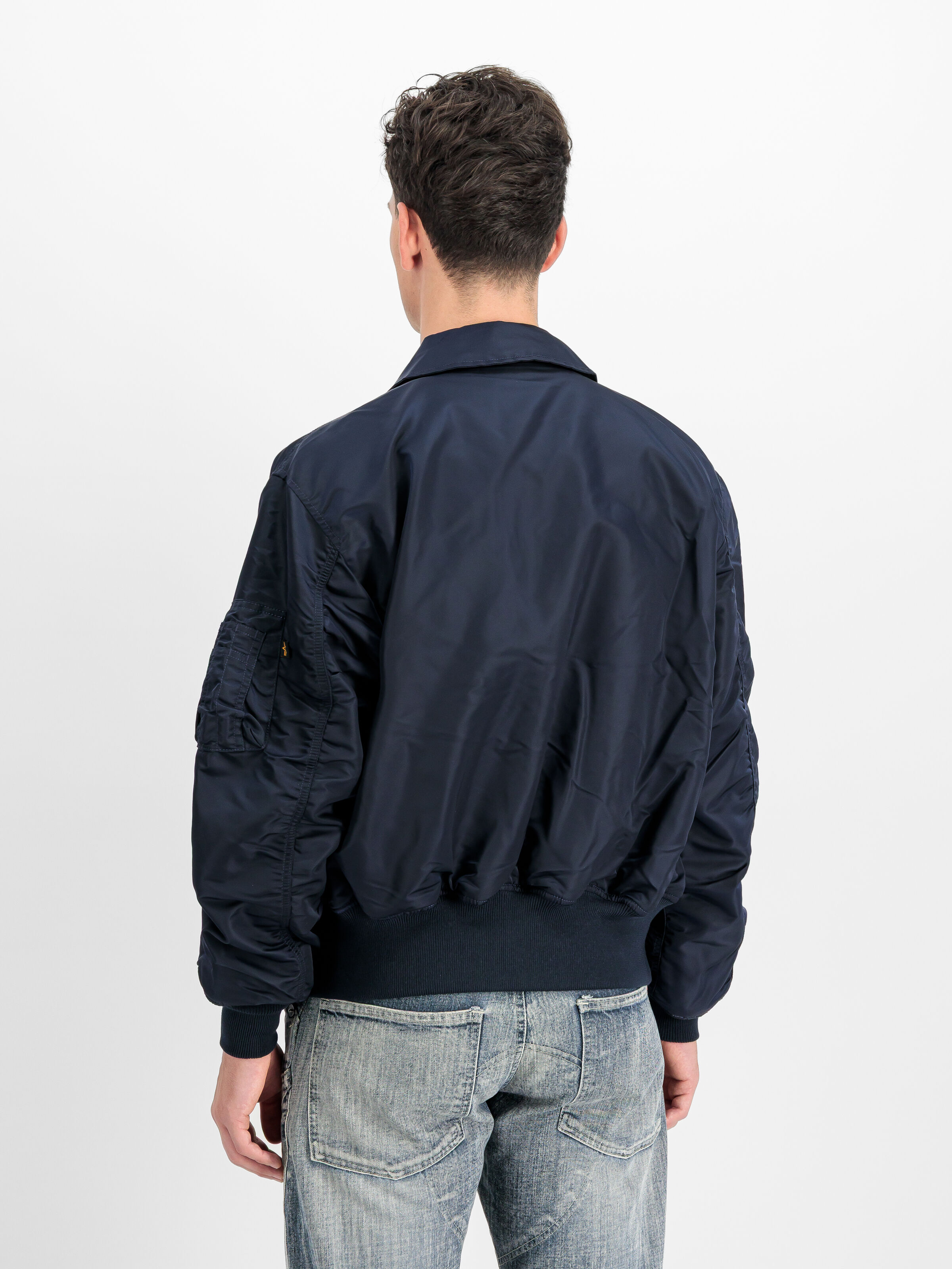 ALPHA x GR10K CWU-45 Bomber Jacket rep.blue 266123_07_2_model_00004_223514