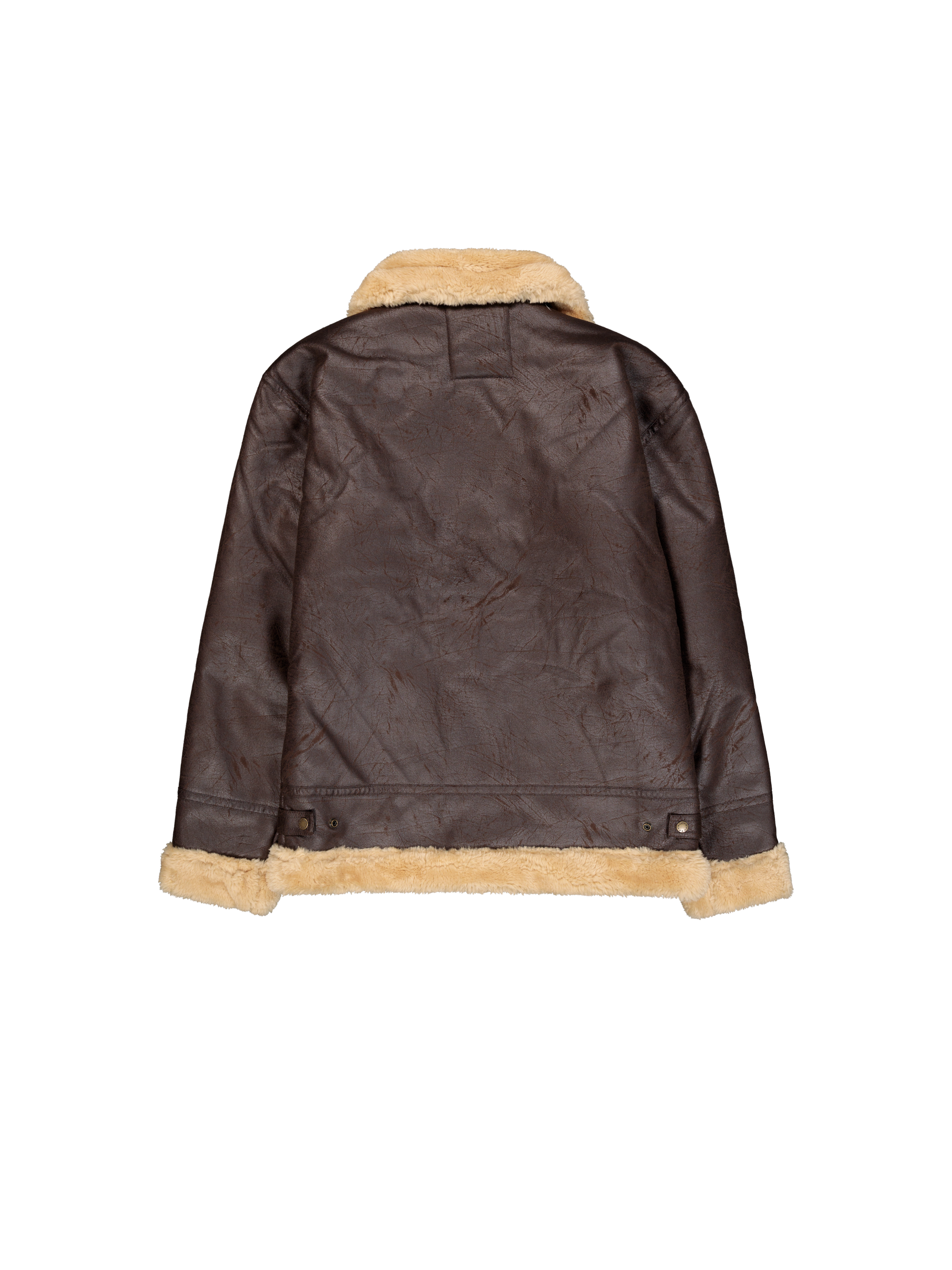 B-3 Faux Leather Bomber Jacket vintage brown 143106_250_1_flatlay_00002_127431