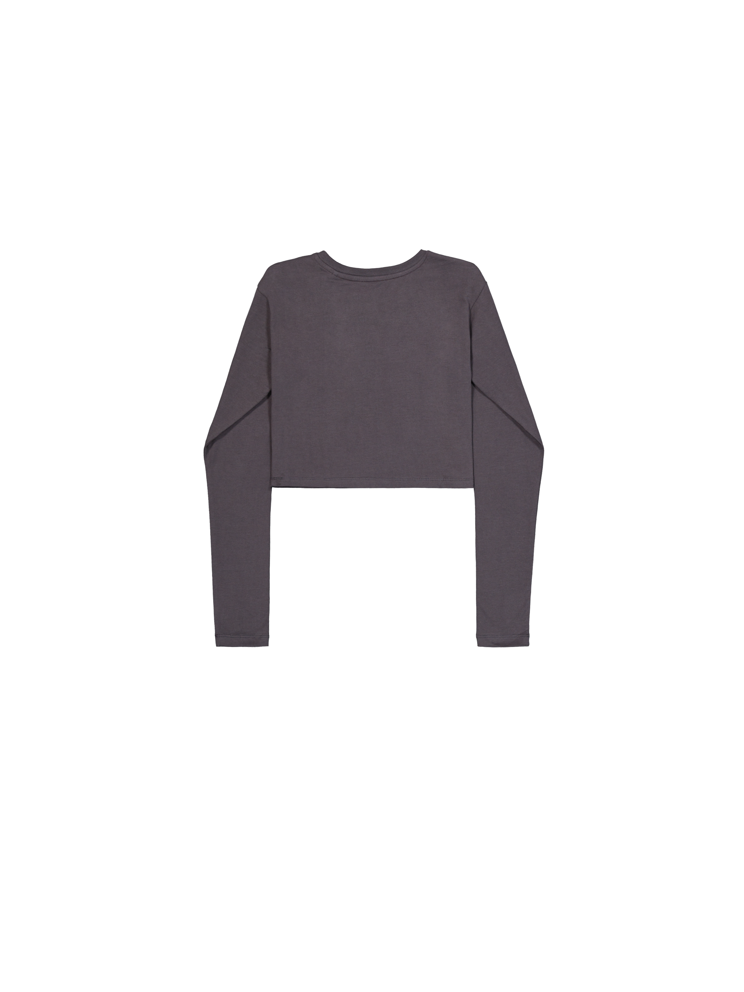 Basic Cropped Longsleeve Women vintage grey 116076_684_1_flatlay_00002_119508