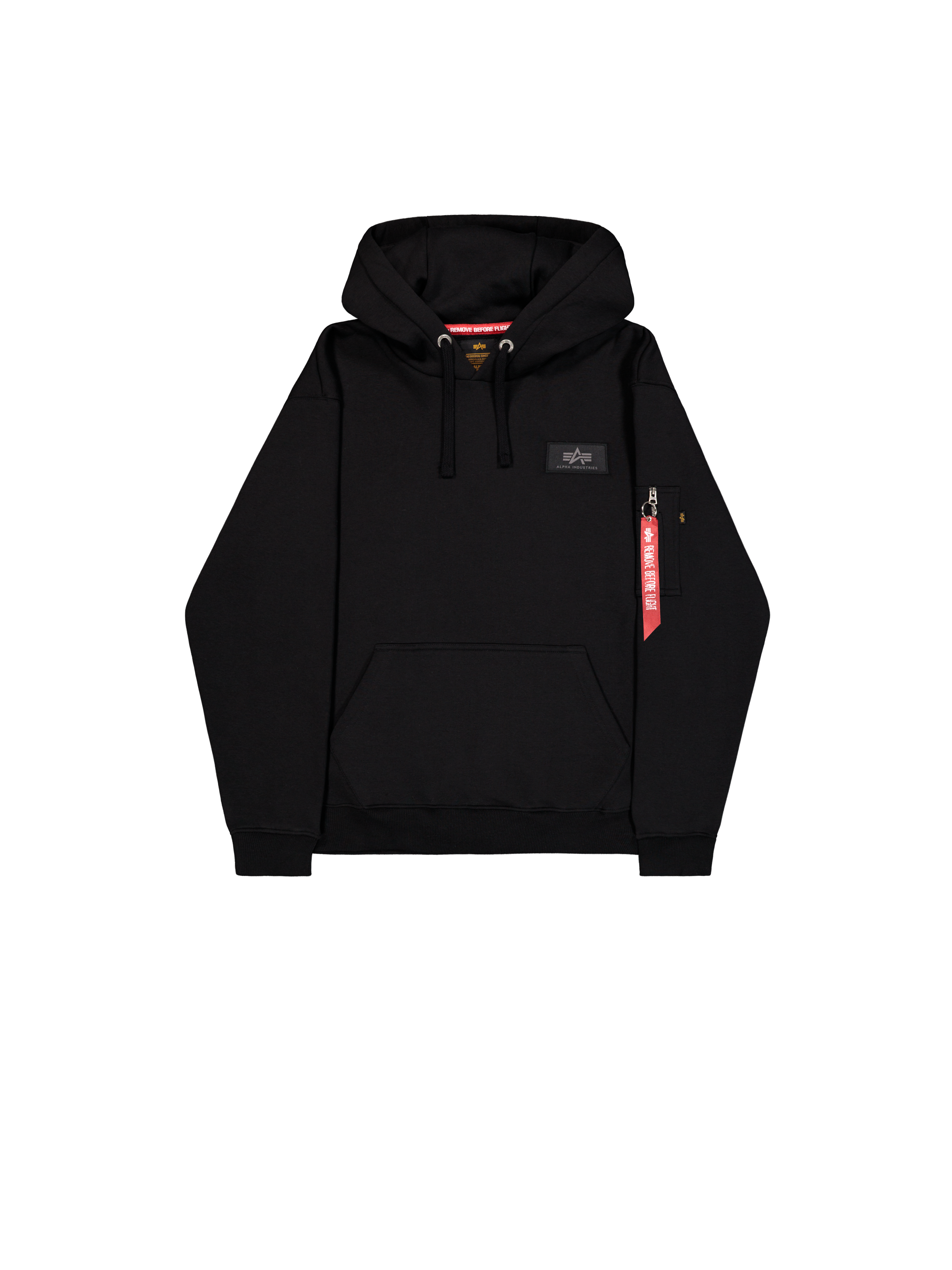 Backprint Camo Print Hoodie black/woodland 178318CP_380_1_flatlay_00001_181876.png