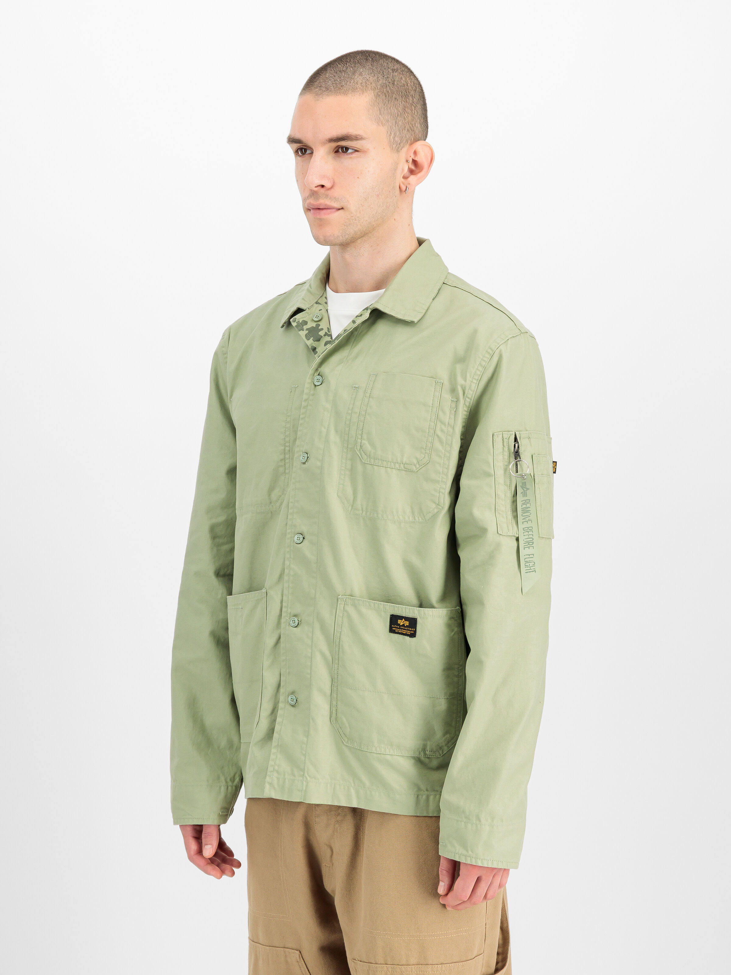 Reversible Unit Loose Overshirt M48 forest camo 268150_905_2_model_00002_247627