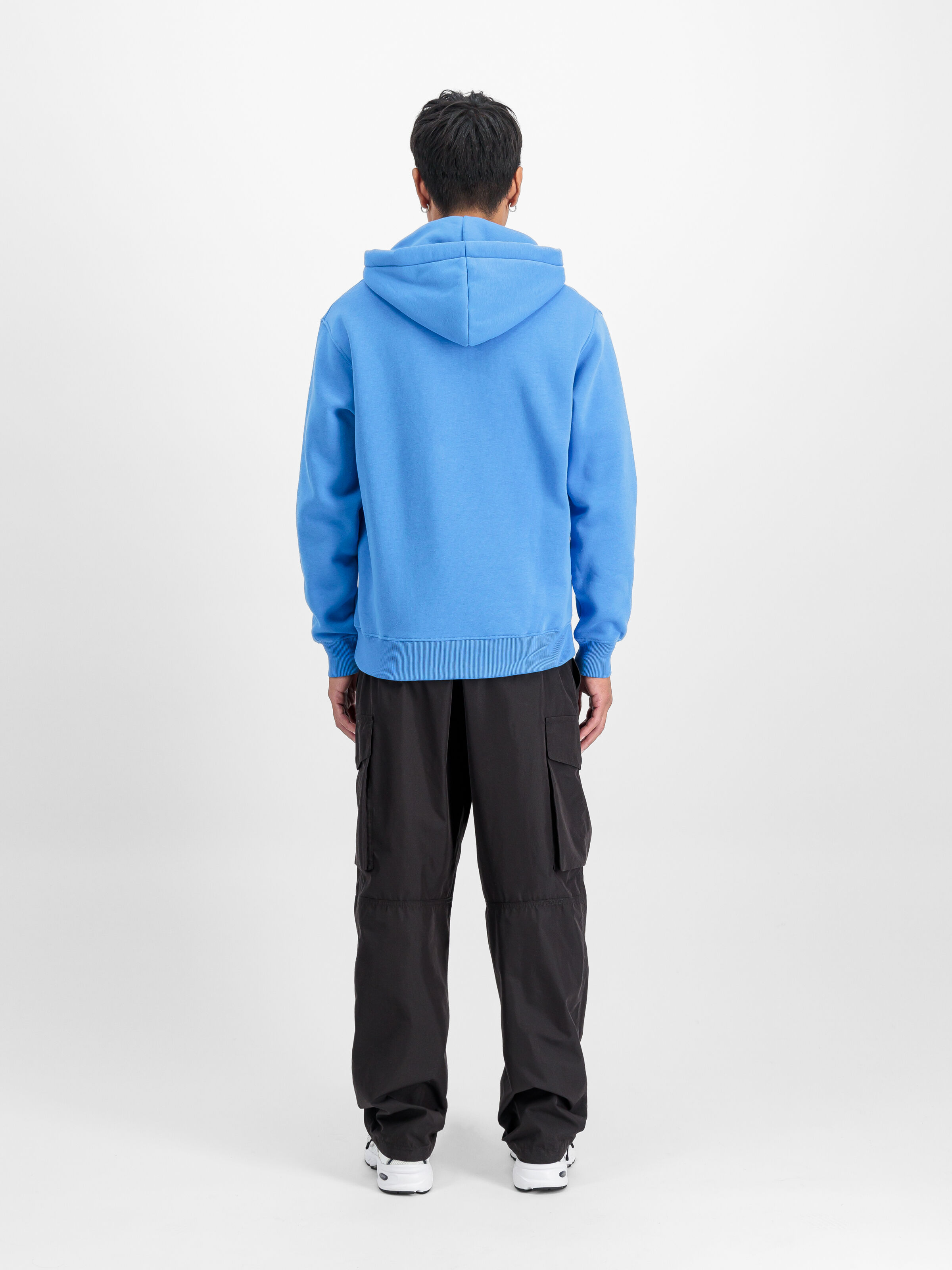 Basic Small Logo Hoodie mediteranian blue 196318_737_2_model_00002_117581