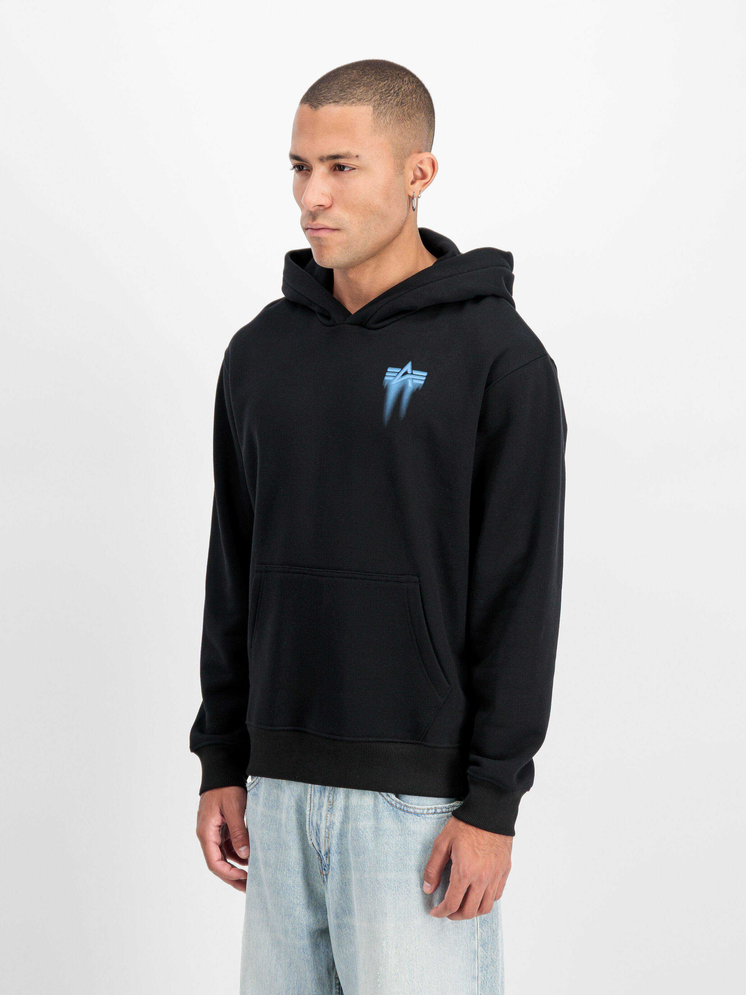 Spray Print Hoodie black 266336_03_2_model_00002_210624