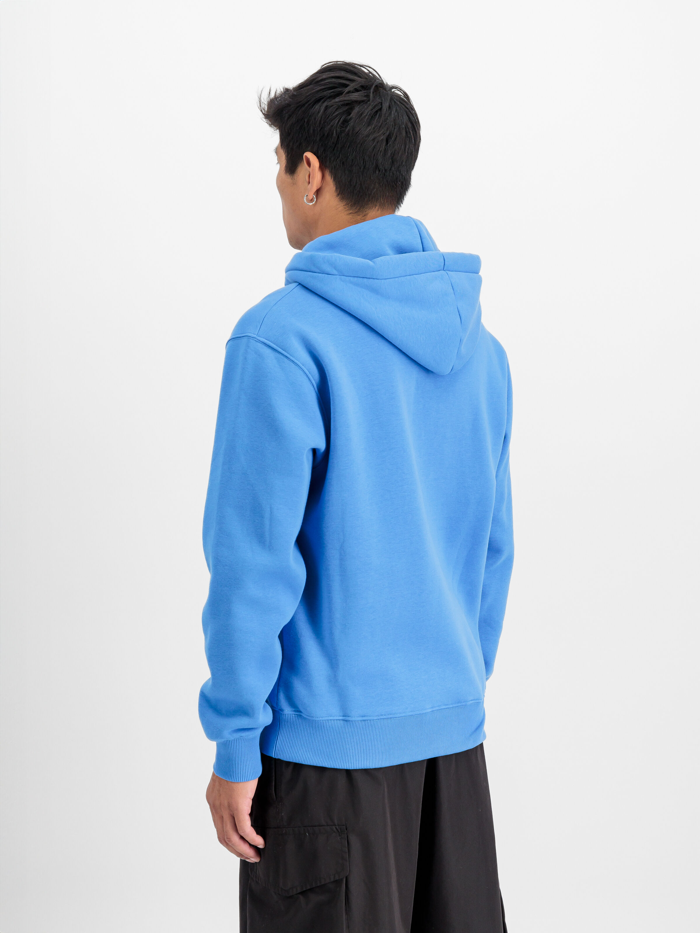 Basic Small Logo Hoodie mediteranian blue 196318_737_2_model_00004_117583