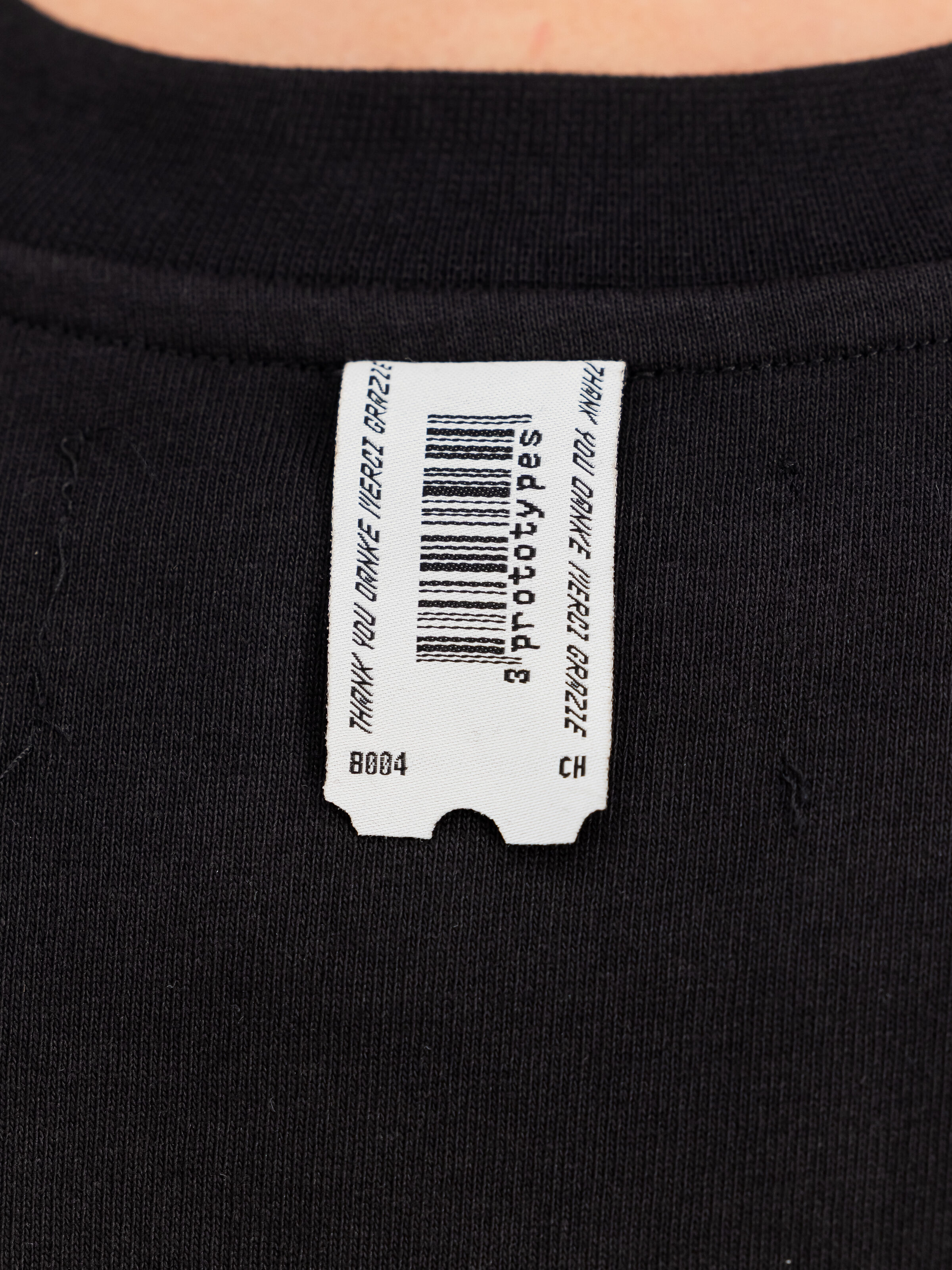 ALPHA x PROTOTYPES Outline T-Shirt black 258531_03_3_details_00001_224034