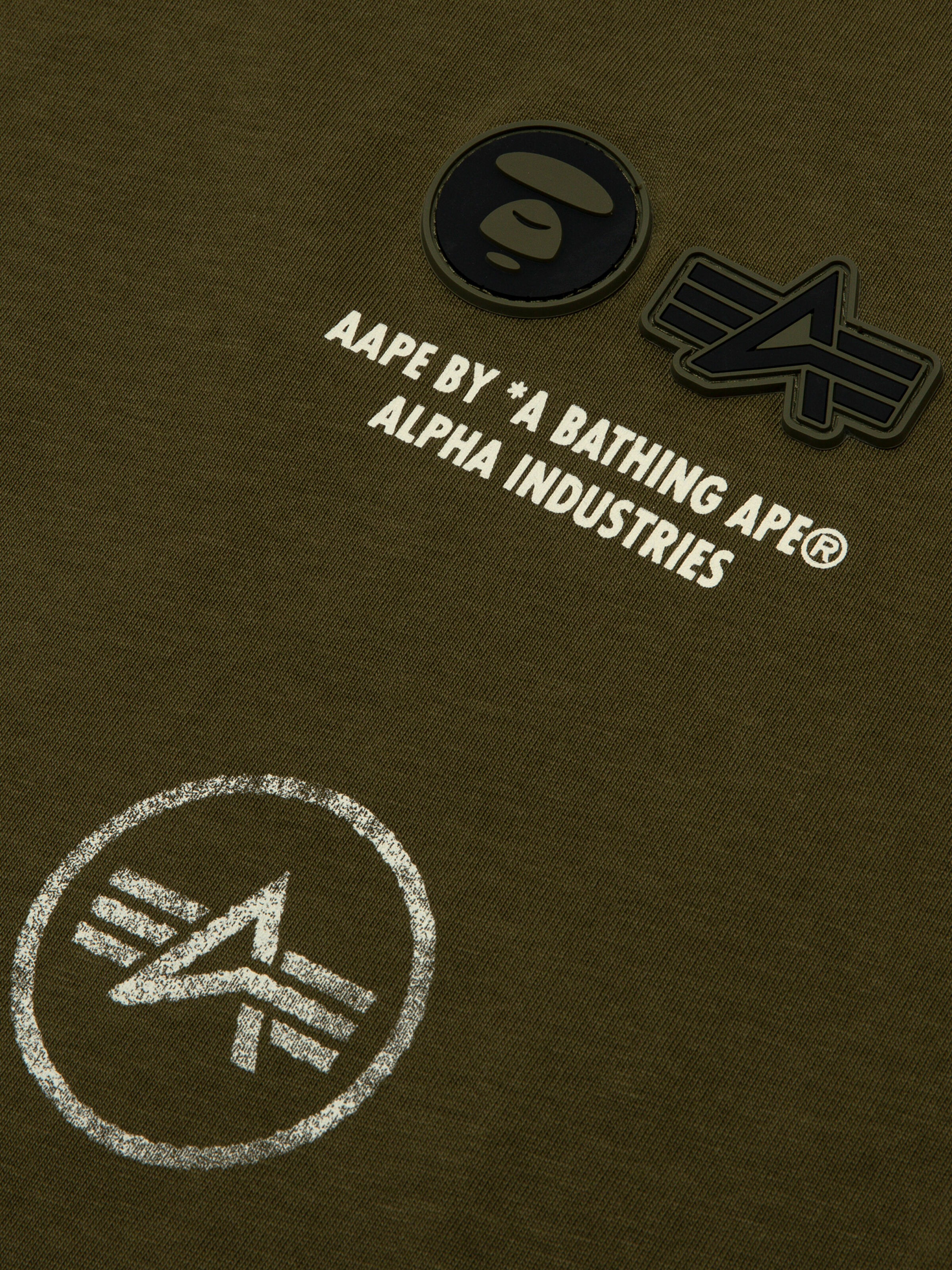 ALPHA X AAPE TEE organic khaki 148550_706_3_detail_00002_150891