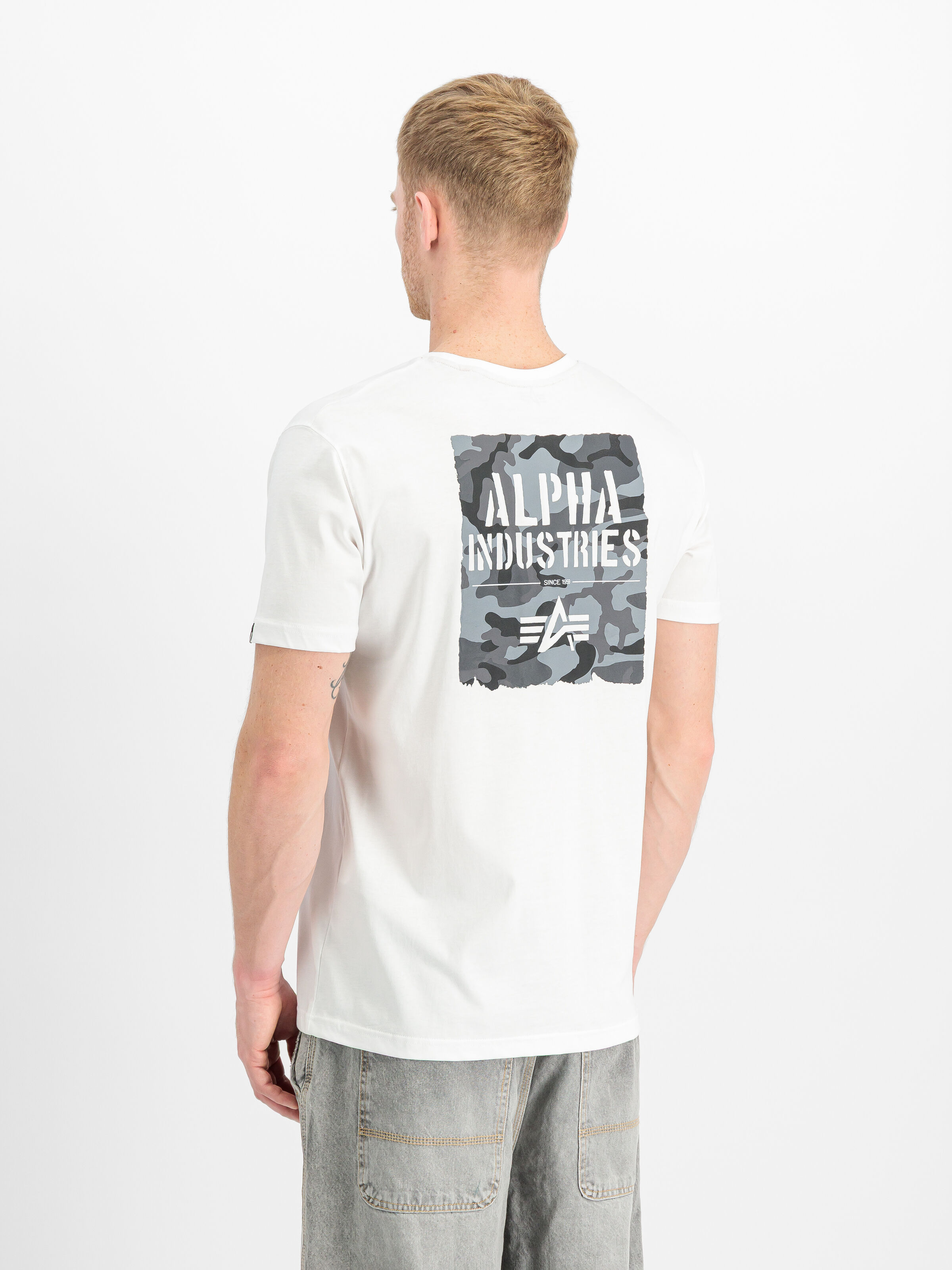 Camo Print T-Shirt white 266523_09_2_model_00003_212893