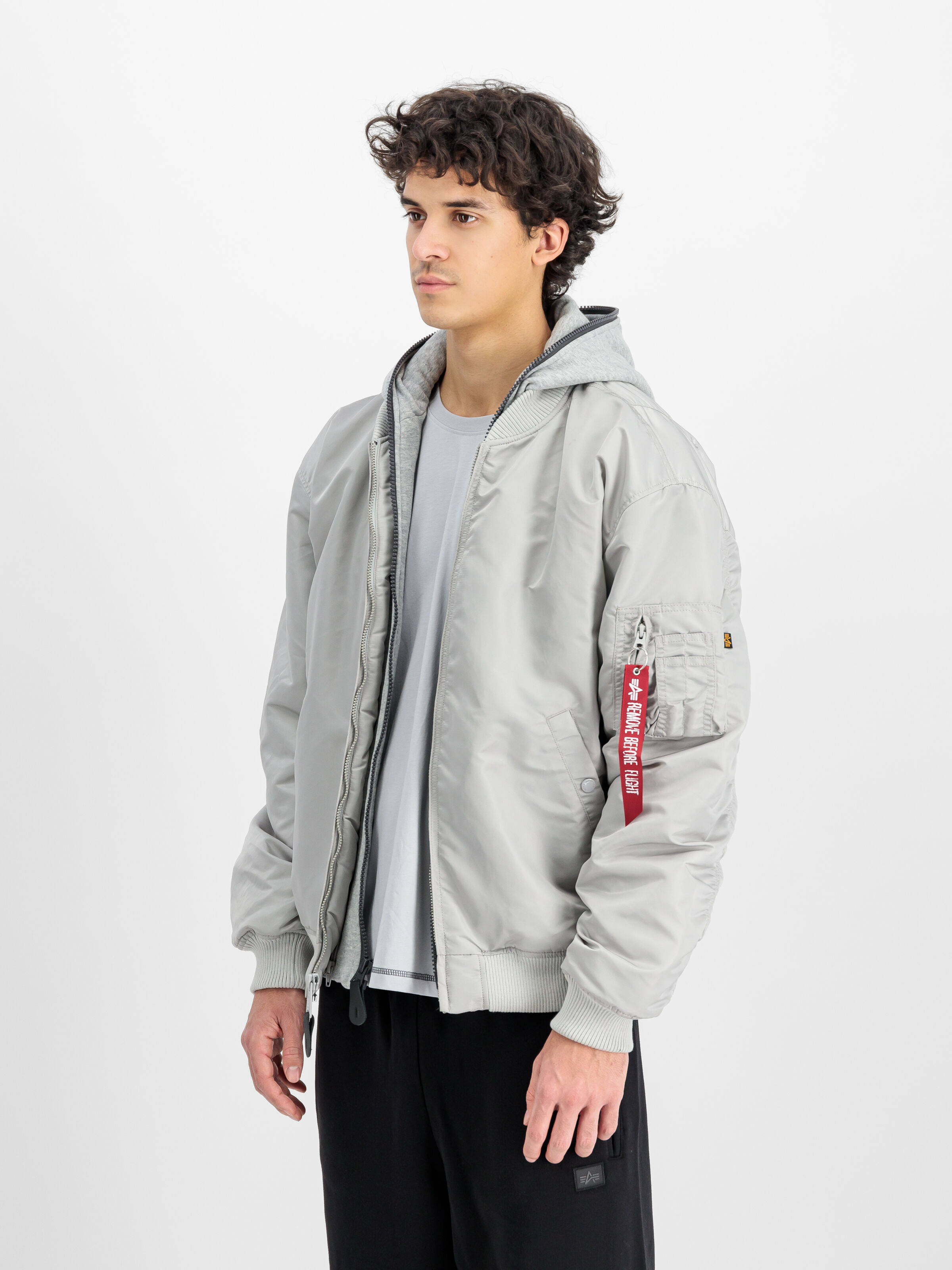 MA-1 D-Tec Studio Bomber Jacket pastel grey 156143_666_2_model_00003_140124