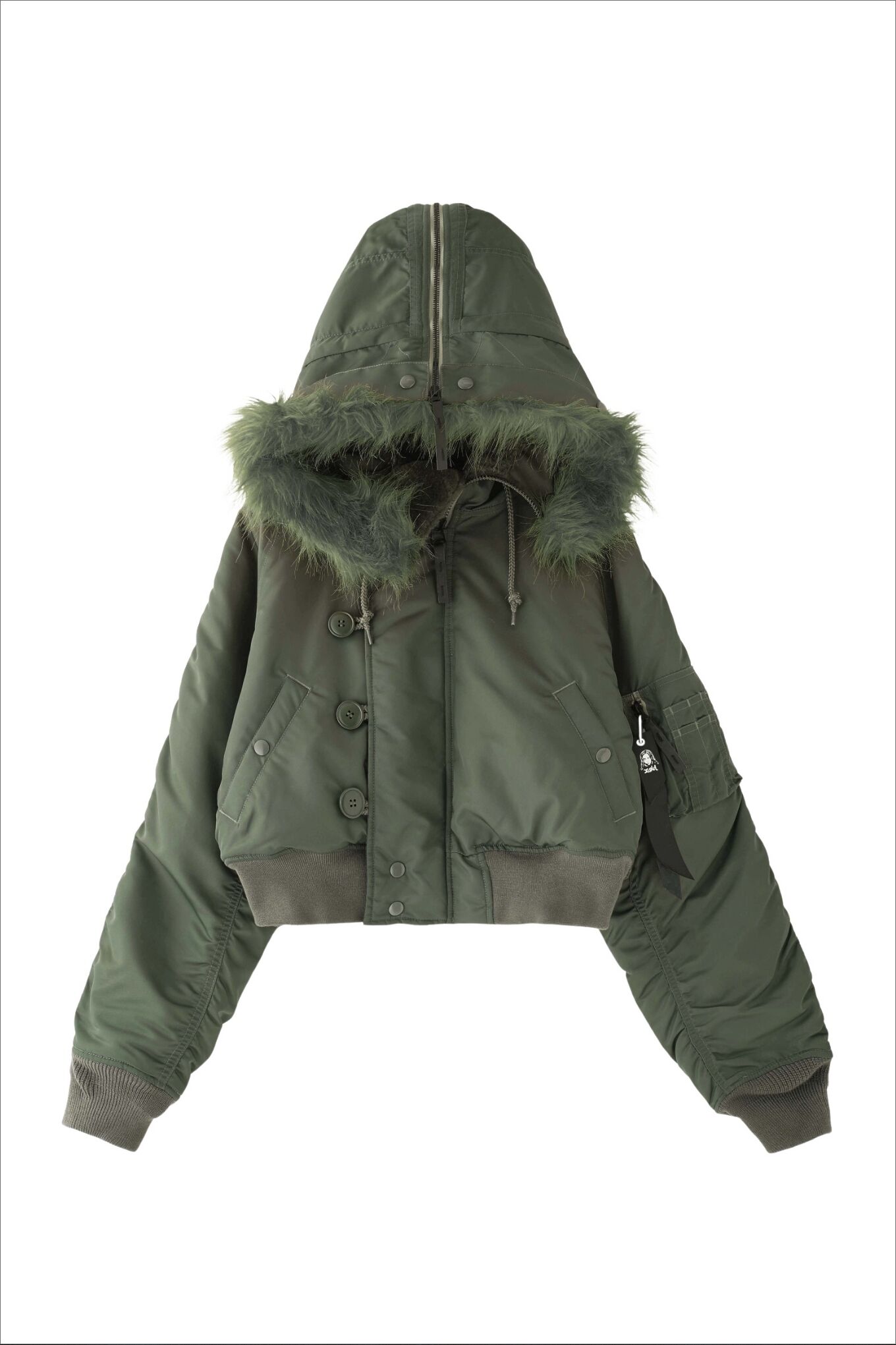 アウトレット最安 00s archive xgirl military fur jacket rare 