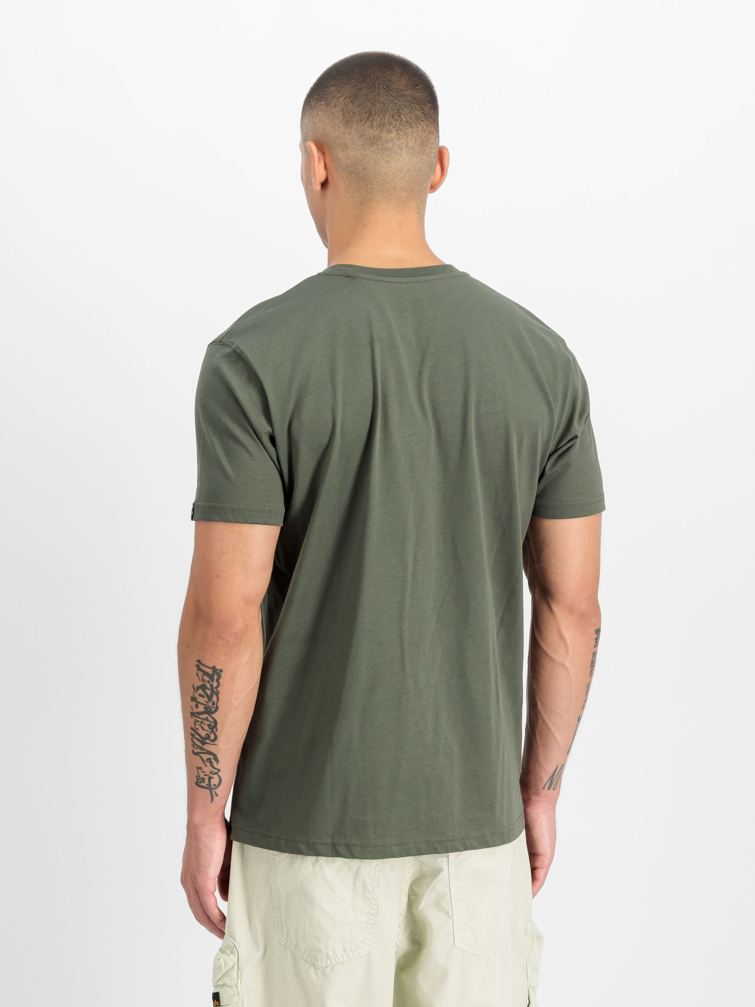 Scorpion T-Shirt dark olive 266513_142_2_model_00003_215500