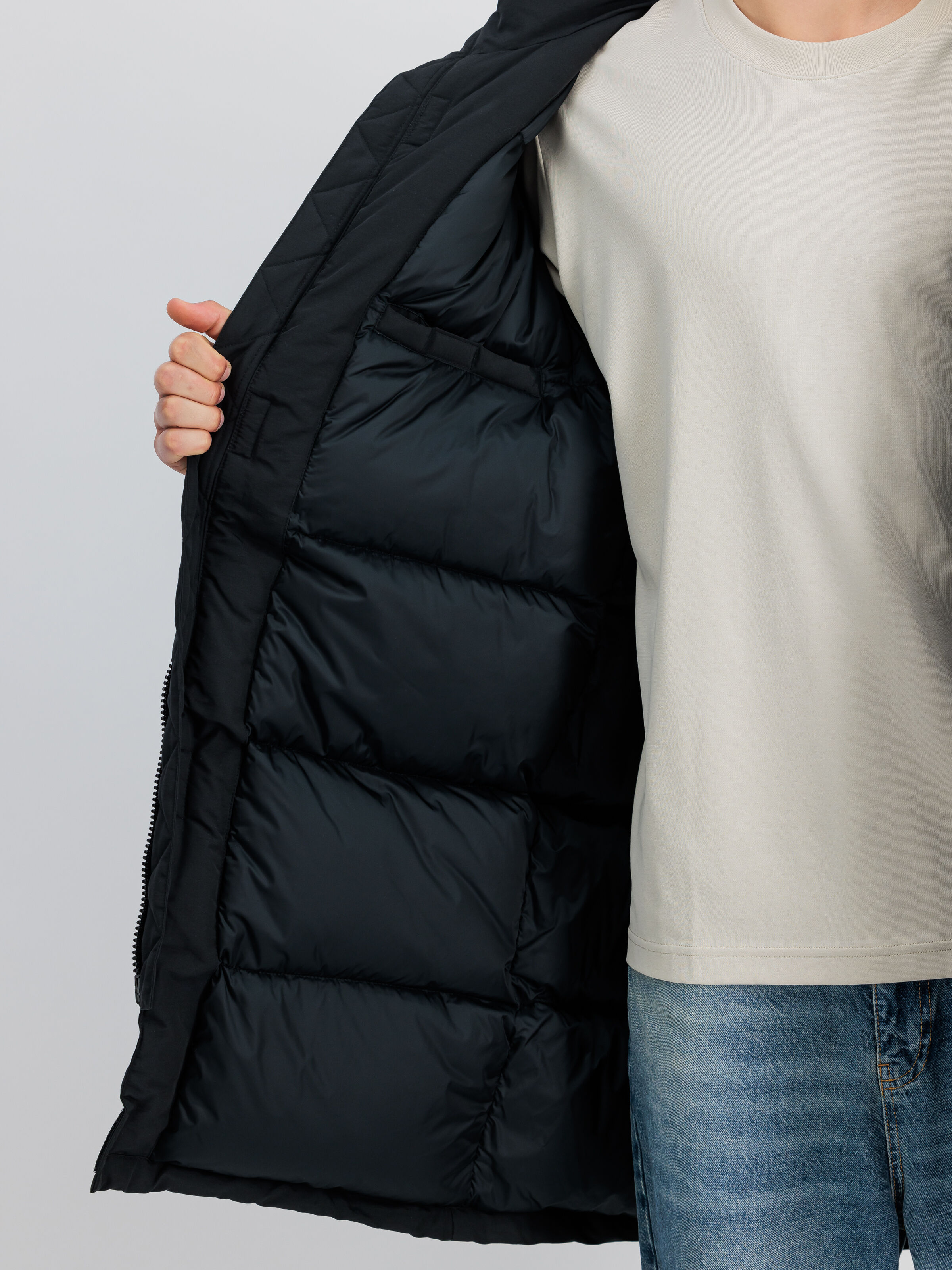 Puffer Parka Winter Jacket black 148124_03_3_detail_00001_107472