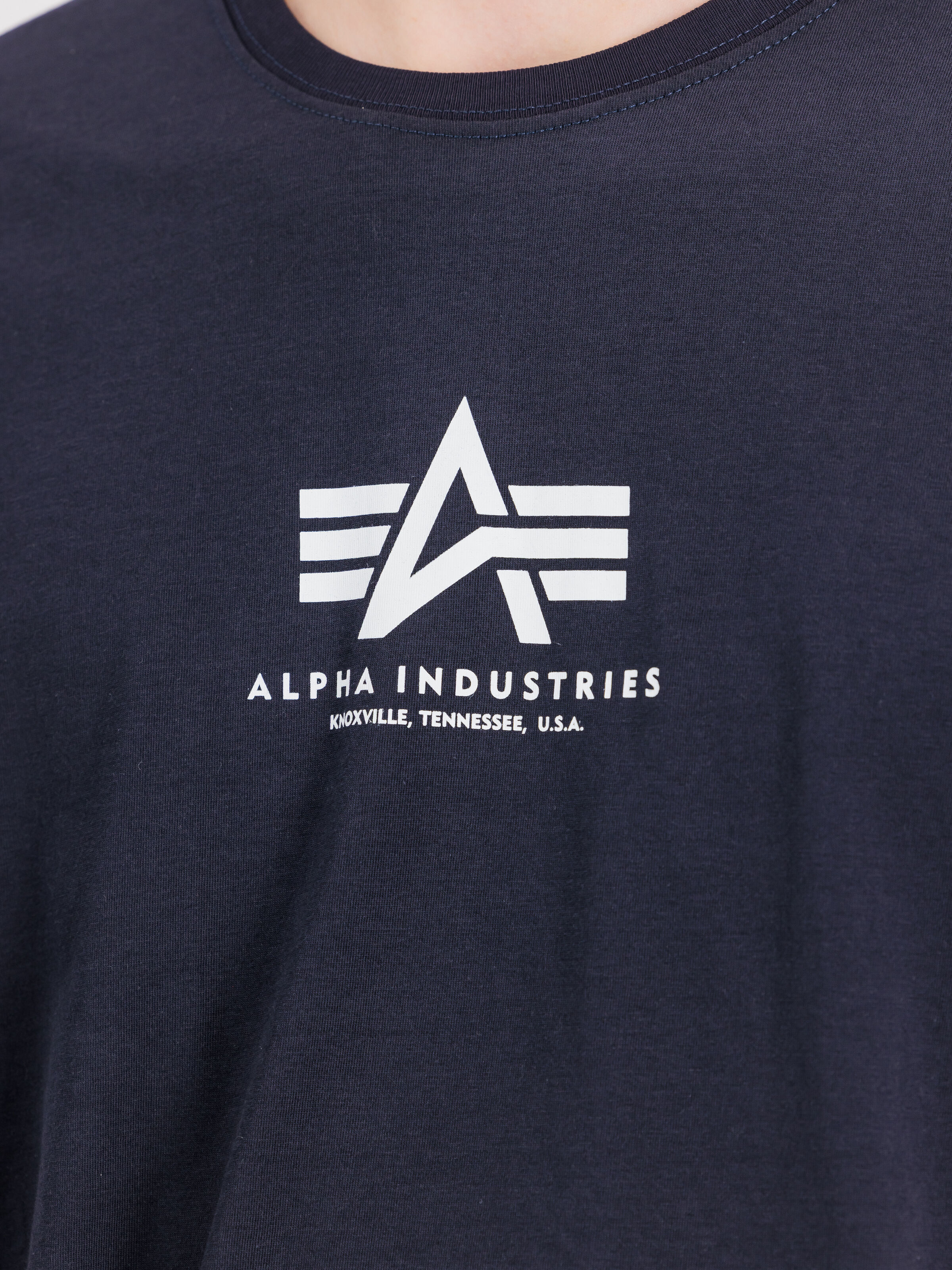 Basic Mid Logo T-Shirt rep.blue 118533_07_3_detail_00001_216520