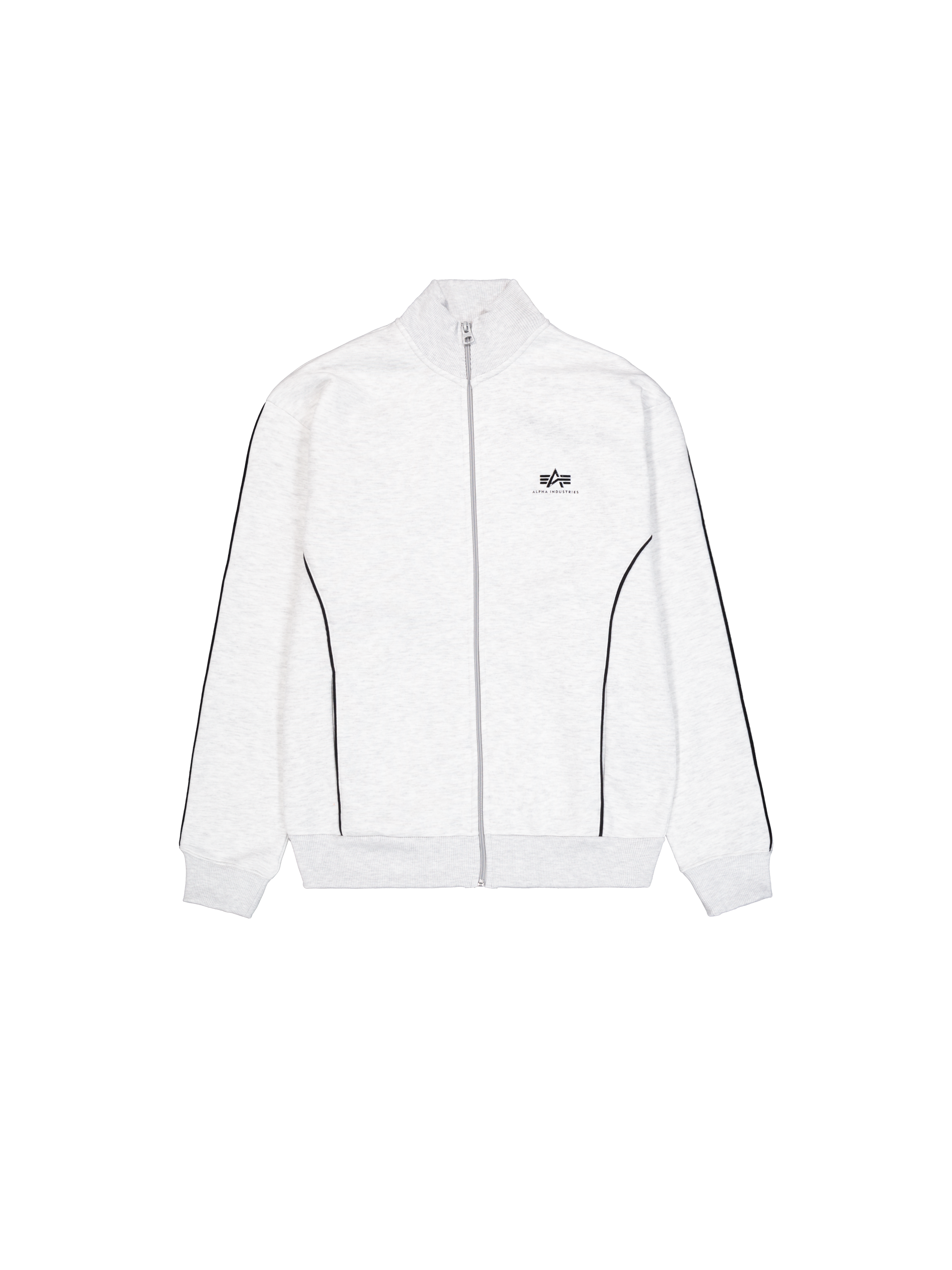 Track Suit Small Logo Jacket pastel grey melange 156305_752_1_flatlay_00001_145726.png