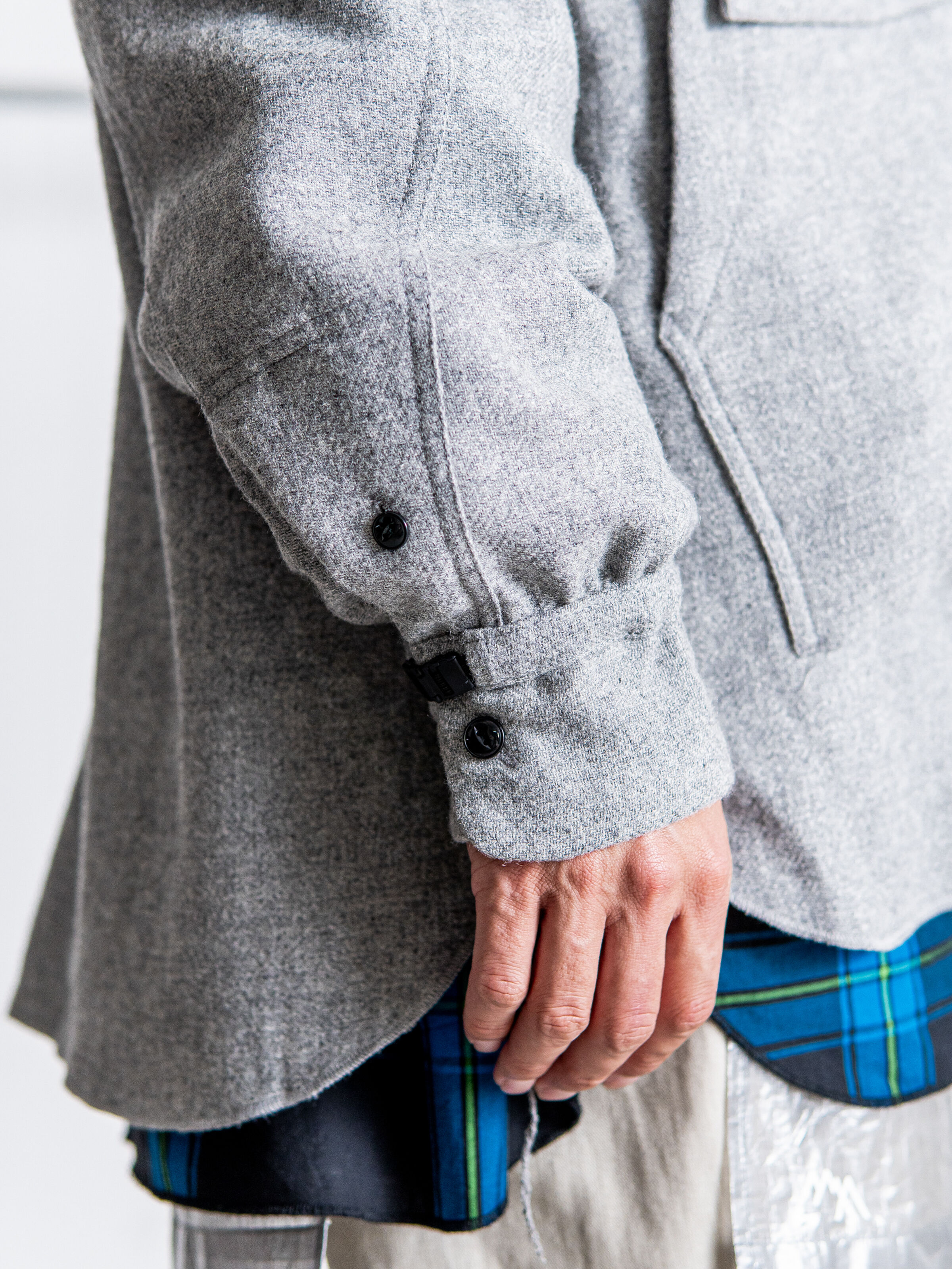 ALPHA x NORBIT Field Work Shirt rep.grey 258026_04_3_detail_00001_208794