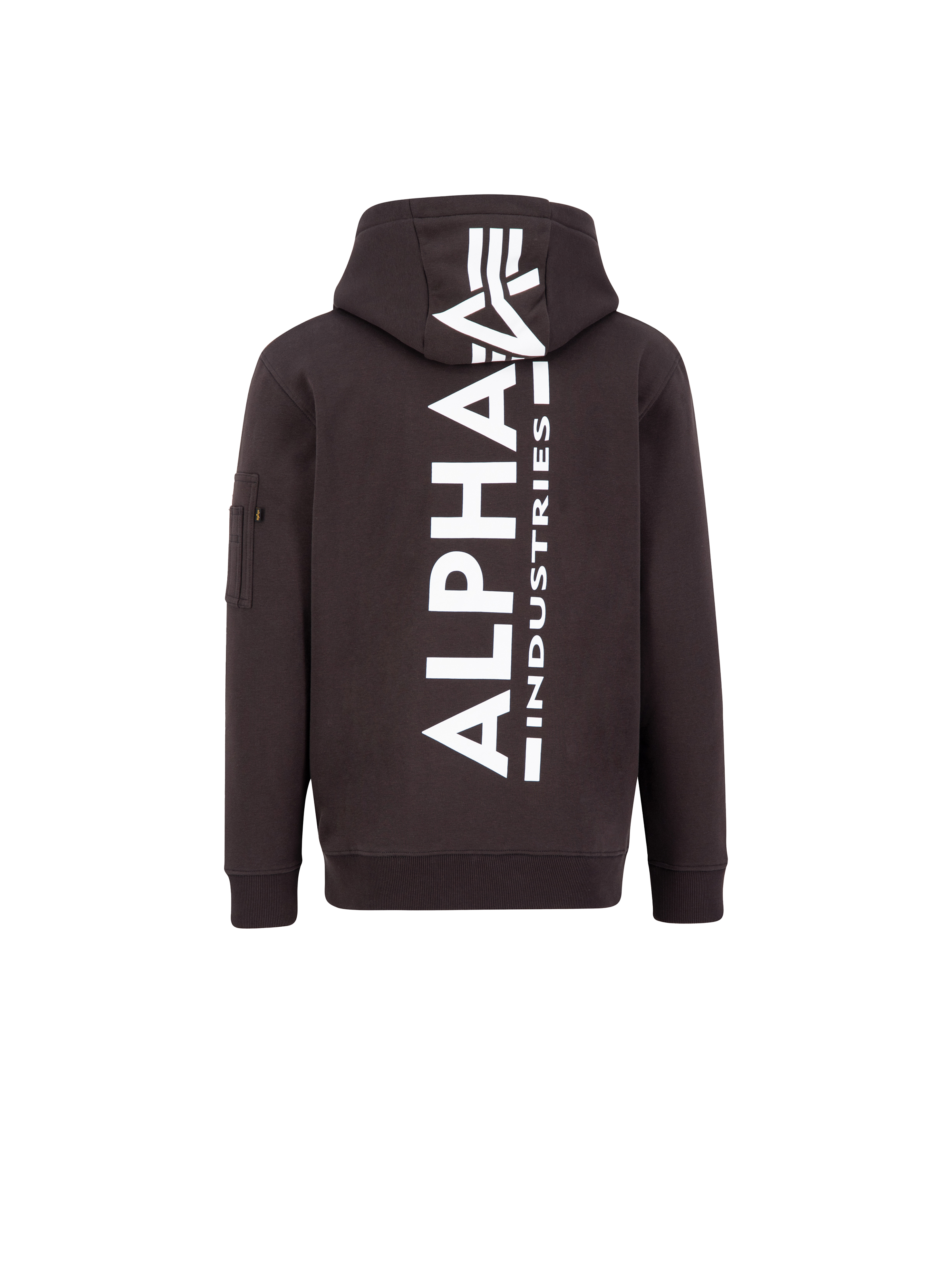 Backprint Hoodie hunter brown 178318_696_002_137716