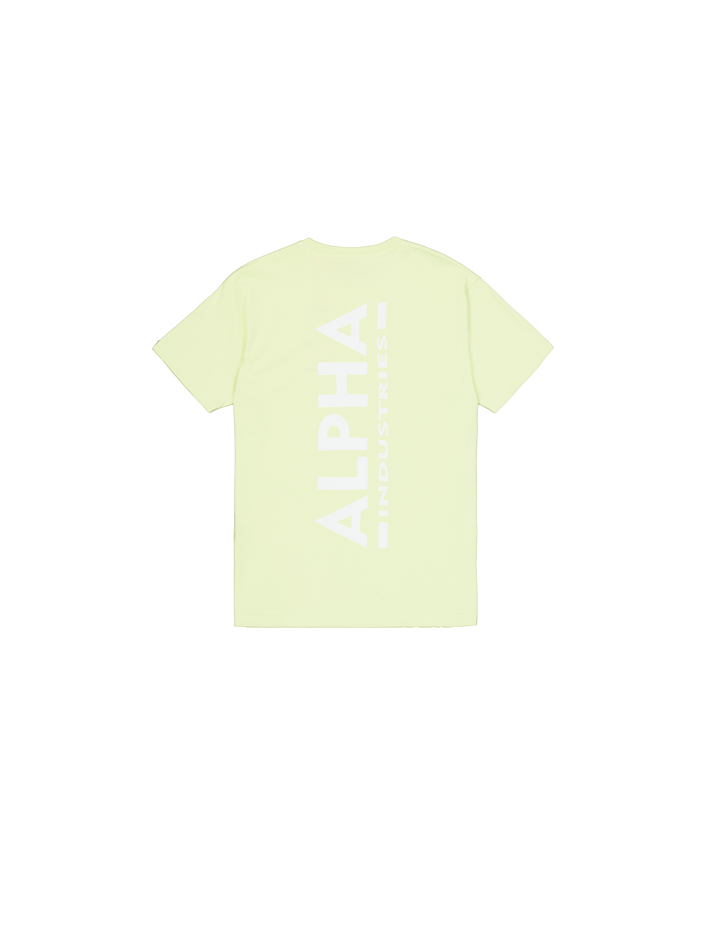 Backprint T-Shirt Arctic Lime 128507_722_1_flatlay_00002_97472