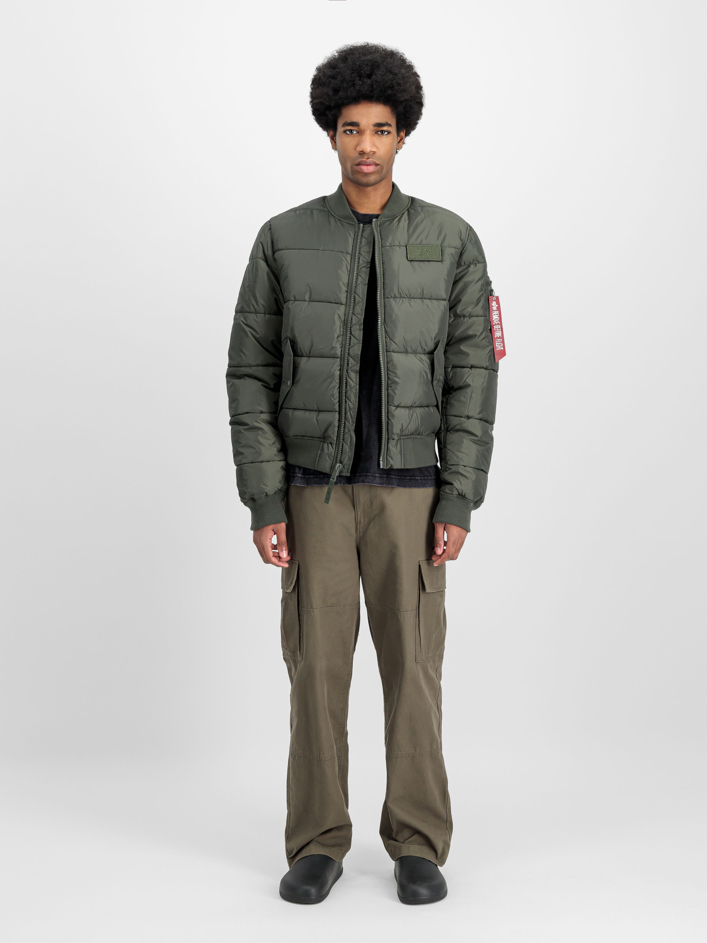MA-1 Puffer Bomber Jacket dark olive 138116_142_2_model_00001_130985