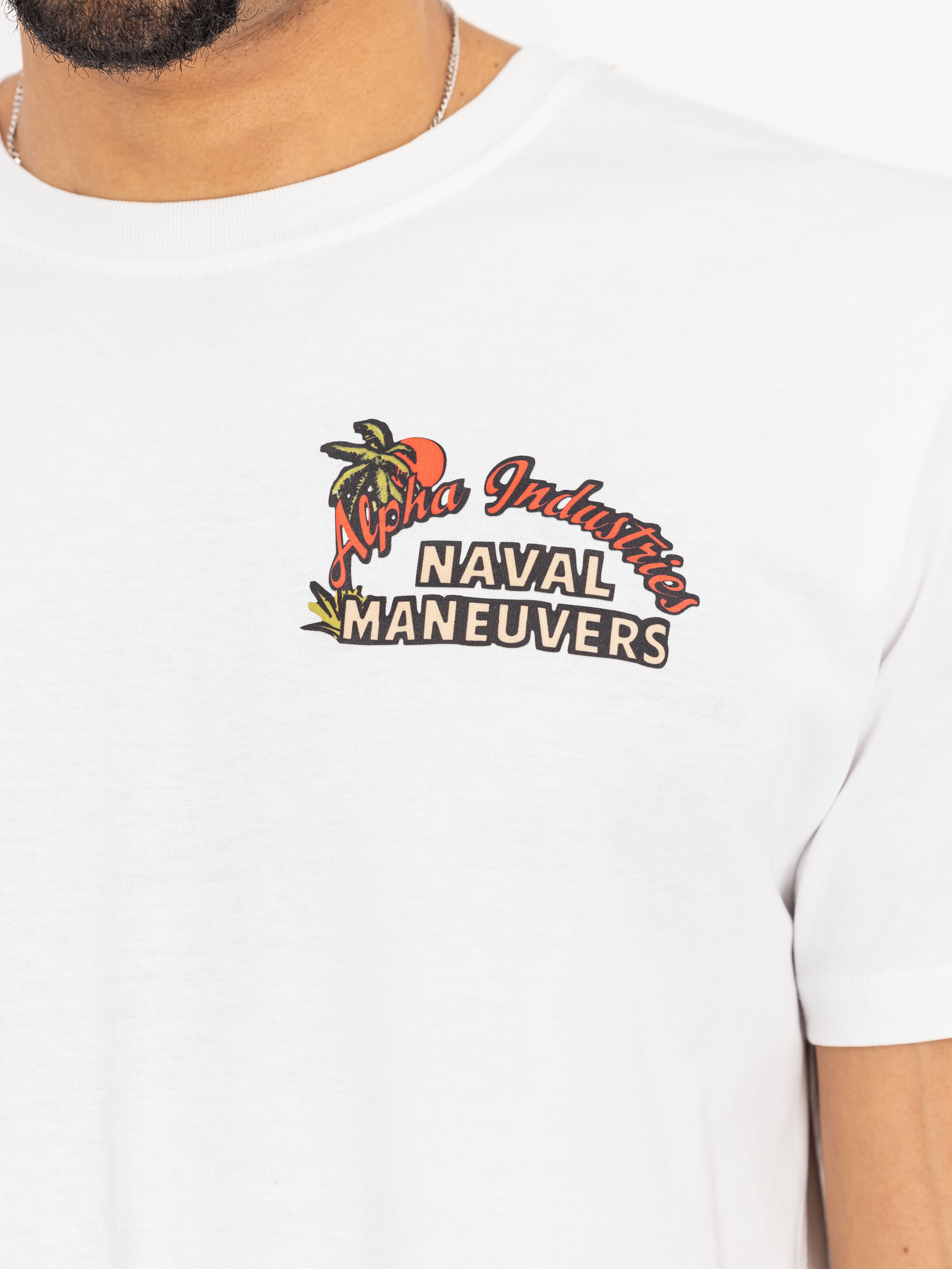 Naval Backprint T-Shirt white 156536_09_3_detail_00001_152546