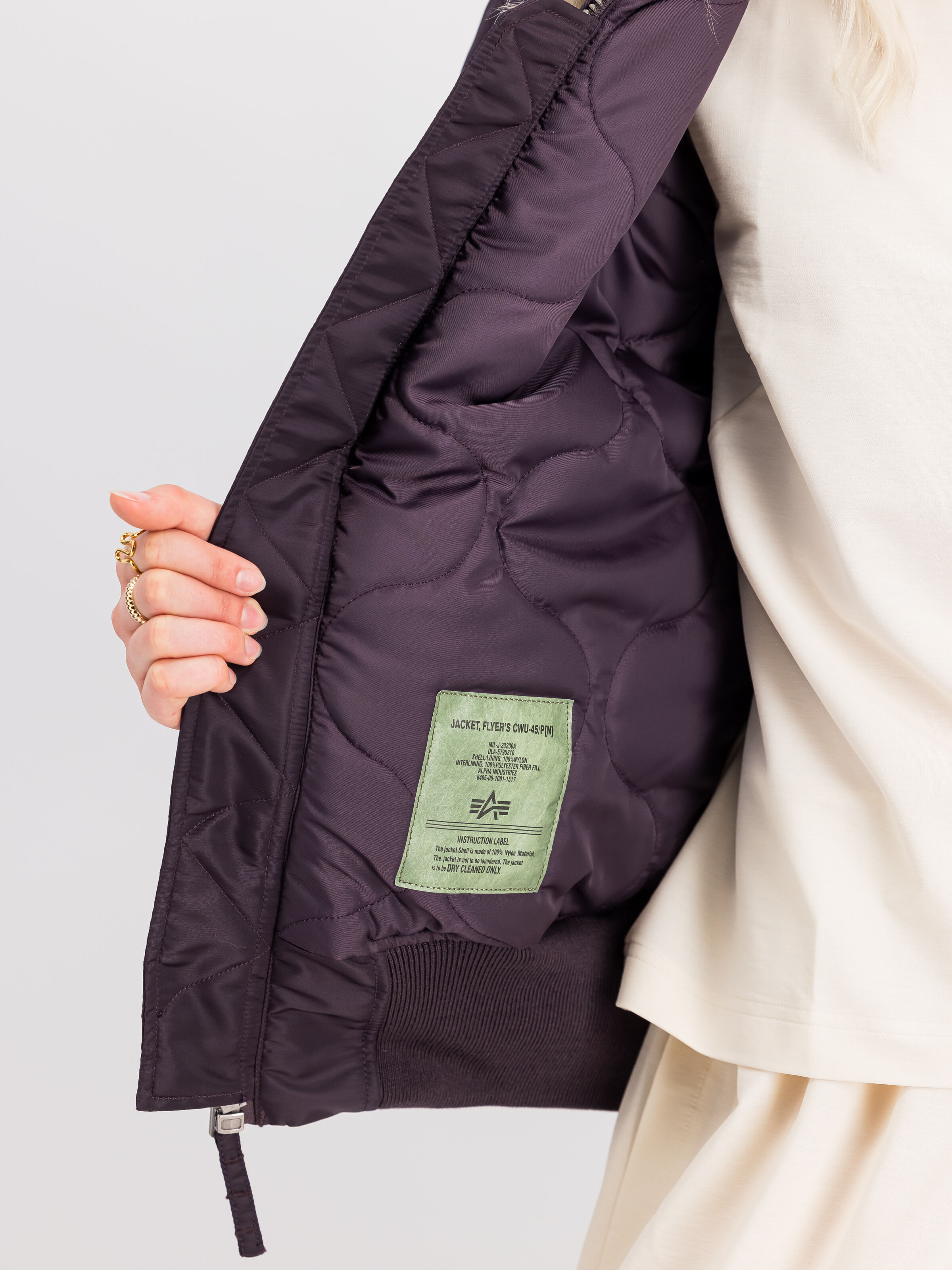 CWU-45 Heritage Bomber Jacket Plum 100102_719_3_detail_00004_103454