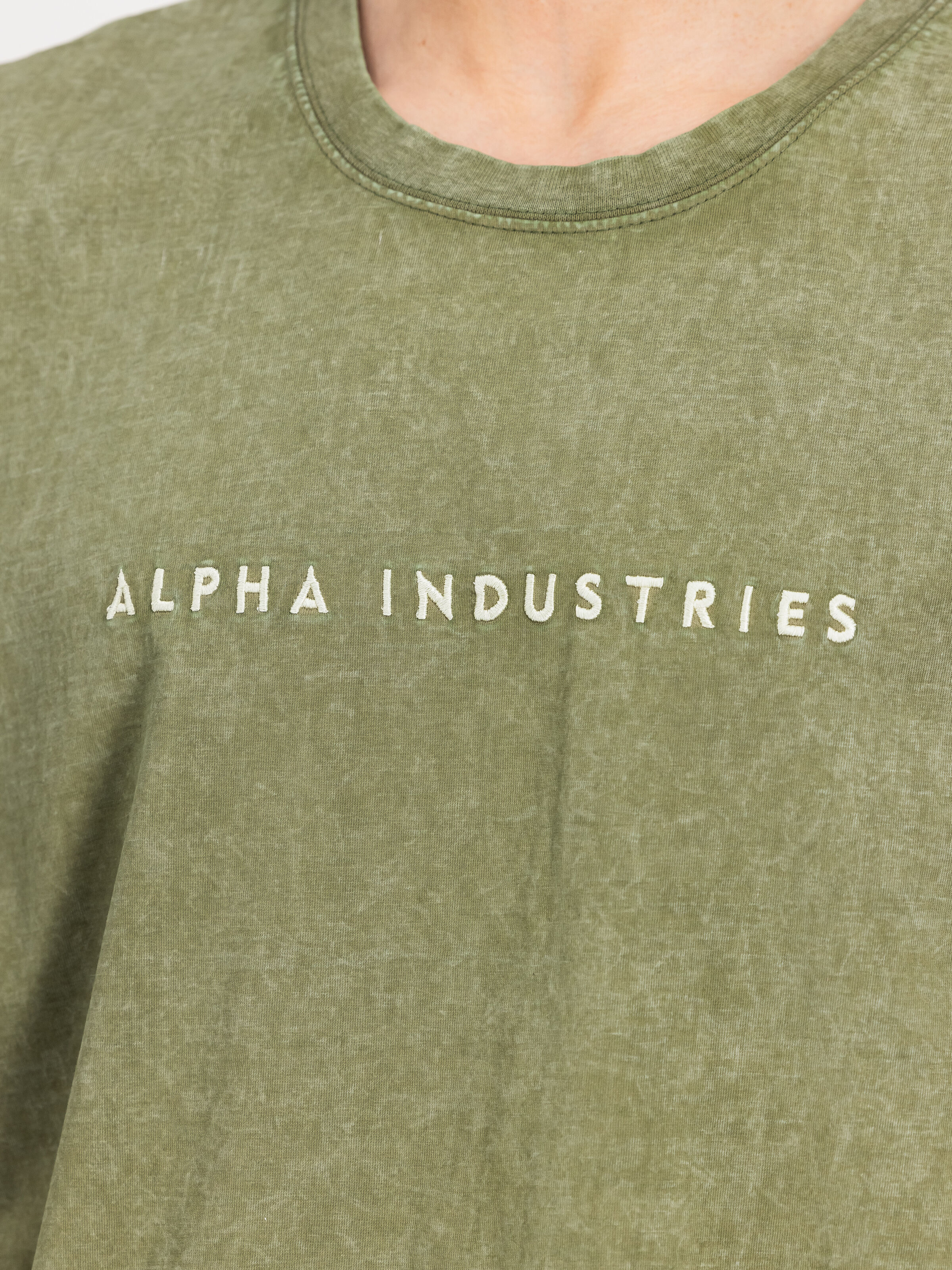 Acid Logo T-Shirt moss green 258519_714_3_detail_00001_162609