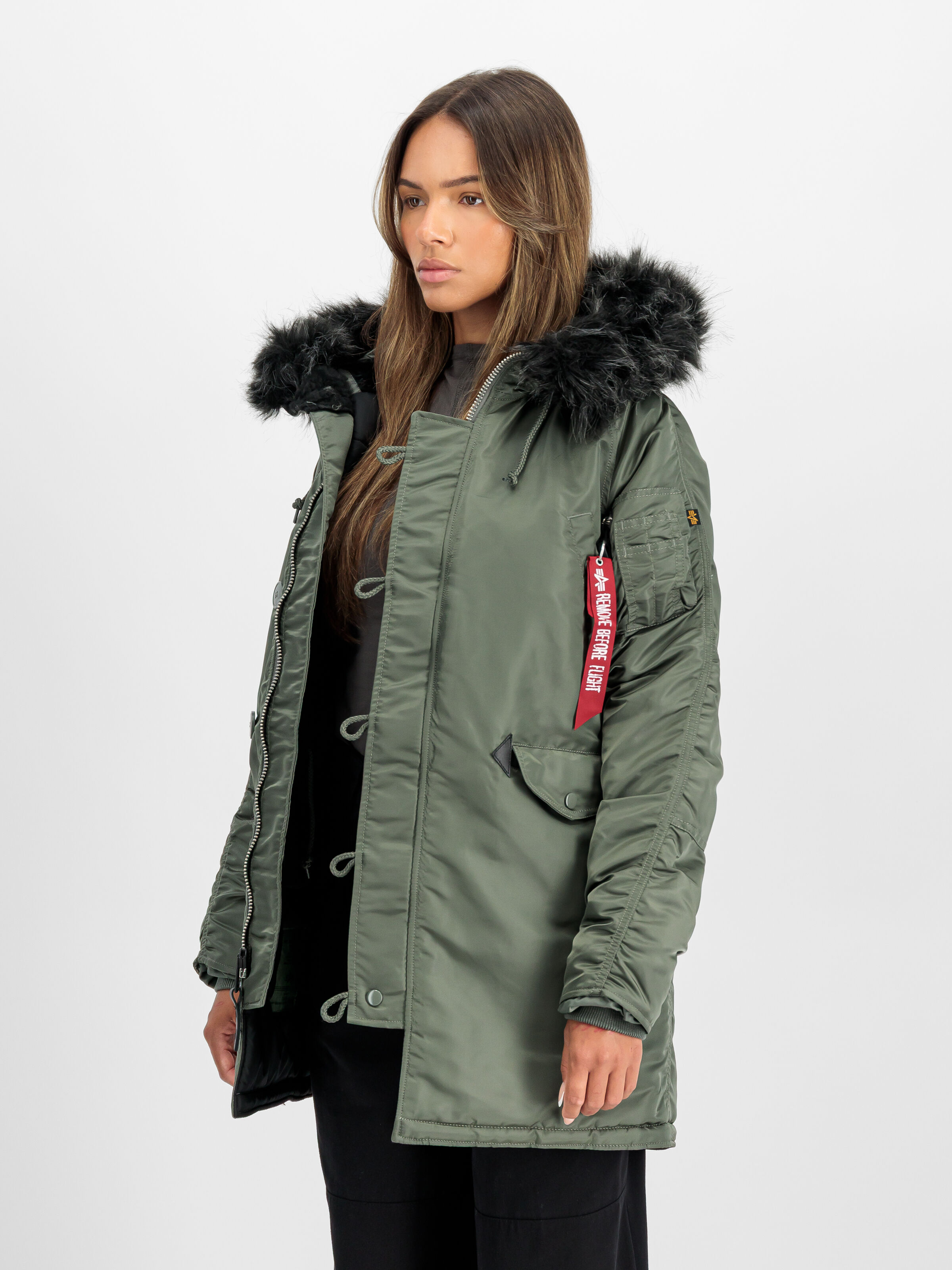 N-3B VF 59 Winter Jacket Women vintage green/black 113007_703_2_model_00002_192331