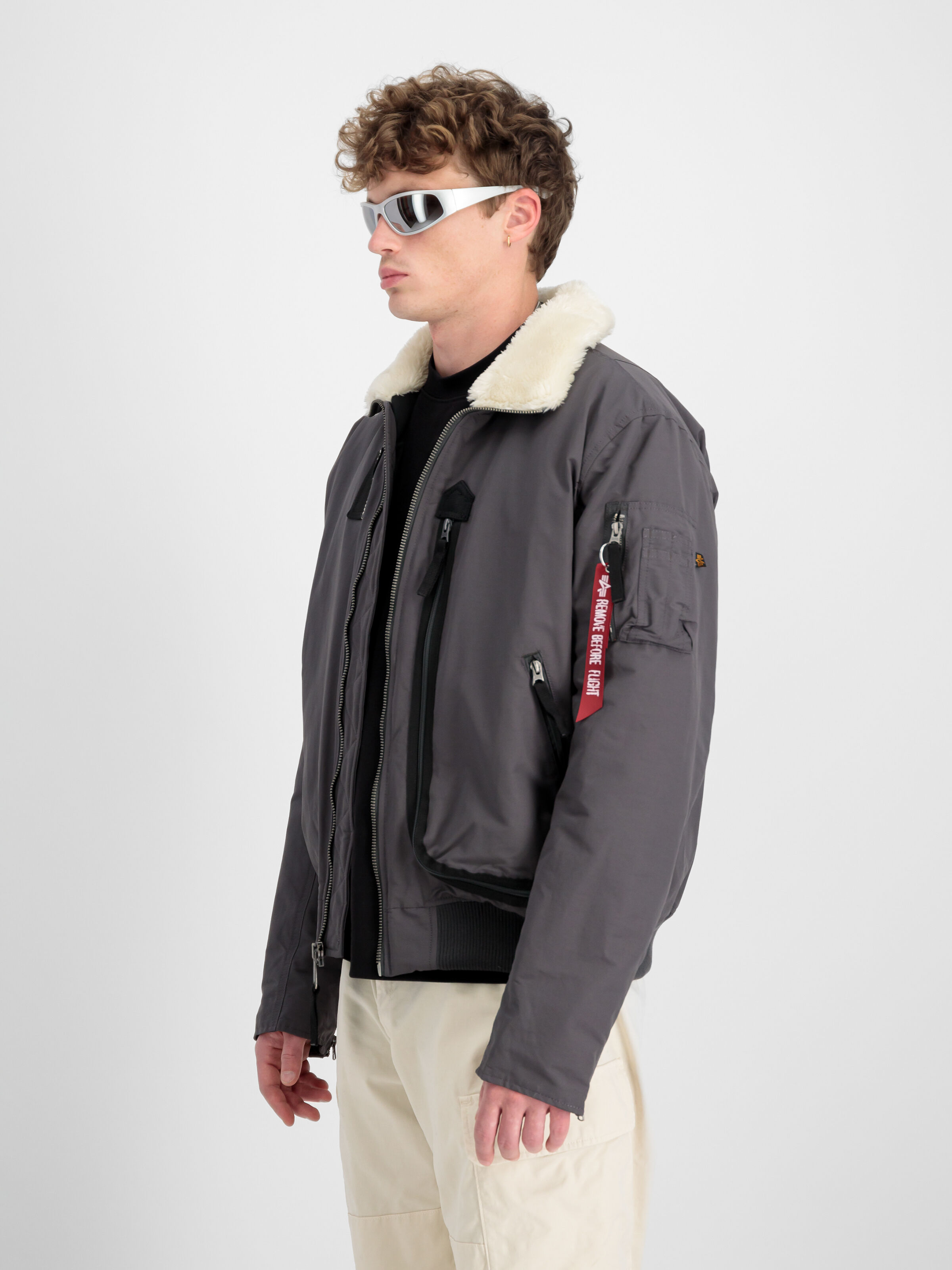 DA-3 Bomber Winter Jacket vintage grey 148128_684_2_model_00003_116002
