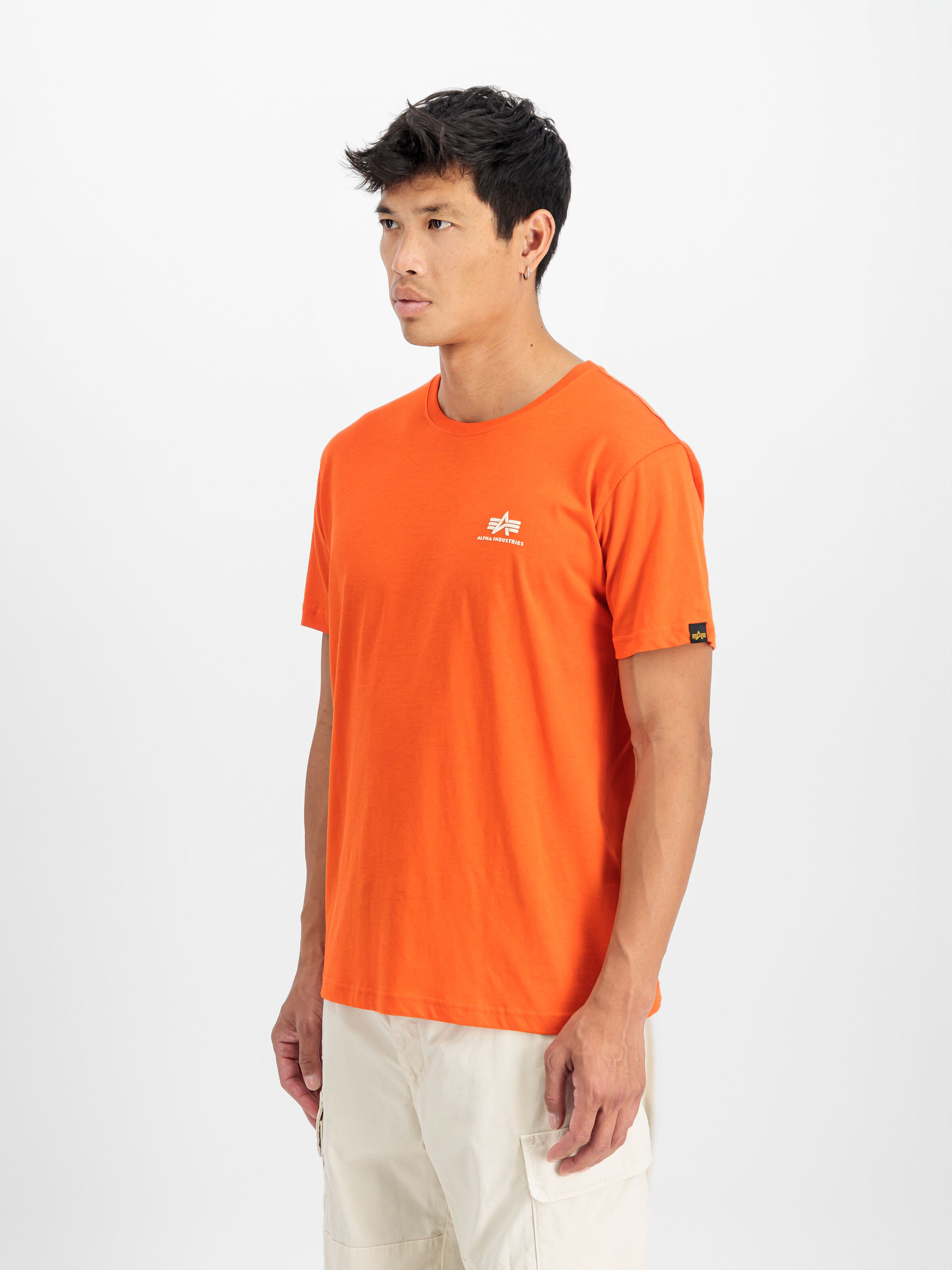 Basic Small Logo T-Shirt boost orange 188505_736_2_model_00003_118749