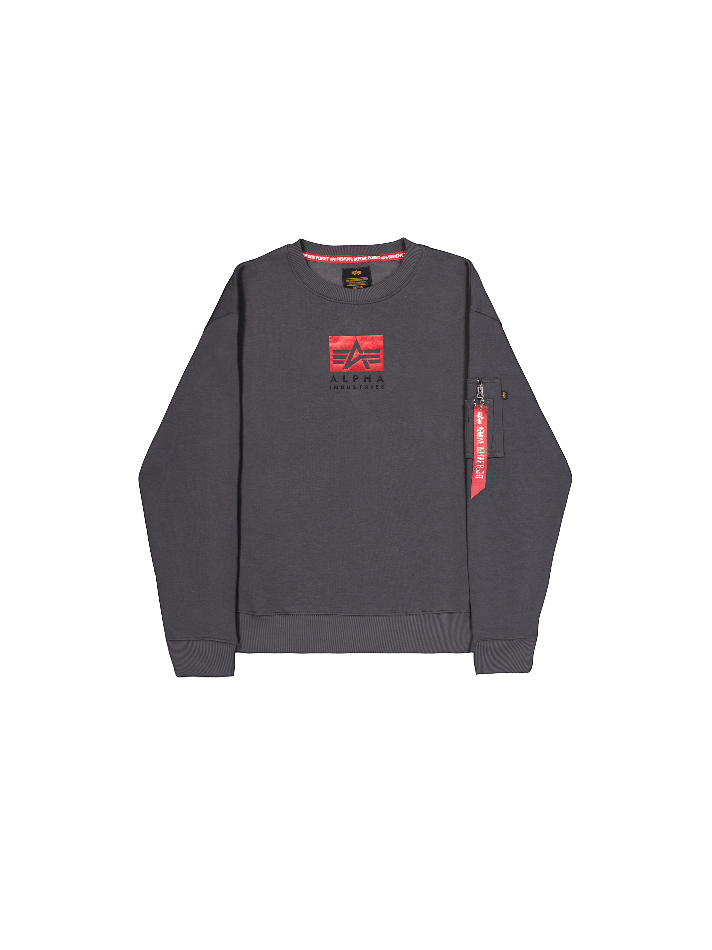 Satin Logo Sweatshirt vintage grey 148311_684_1_flatlay_00001_160576.png