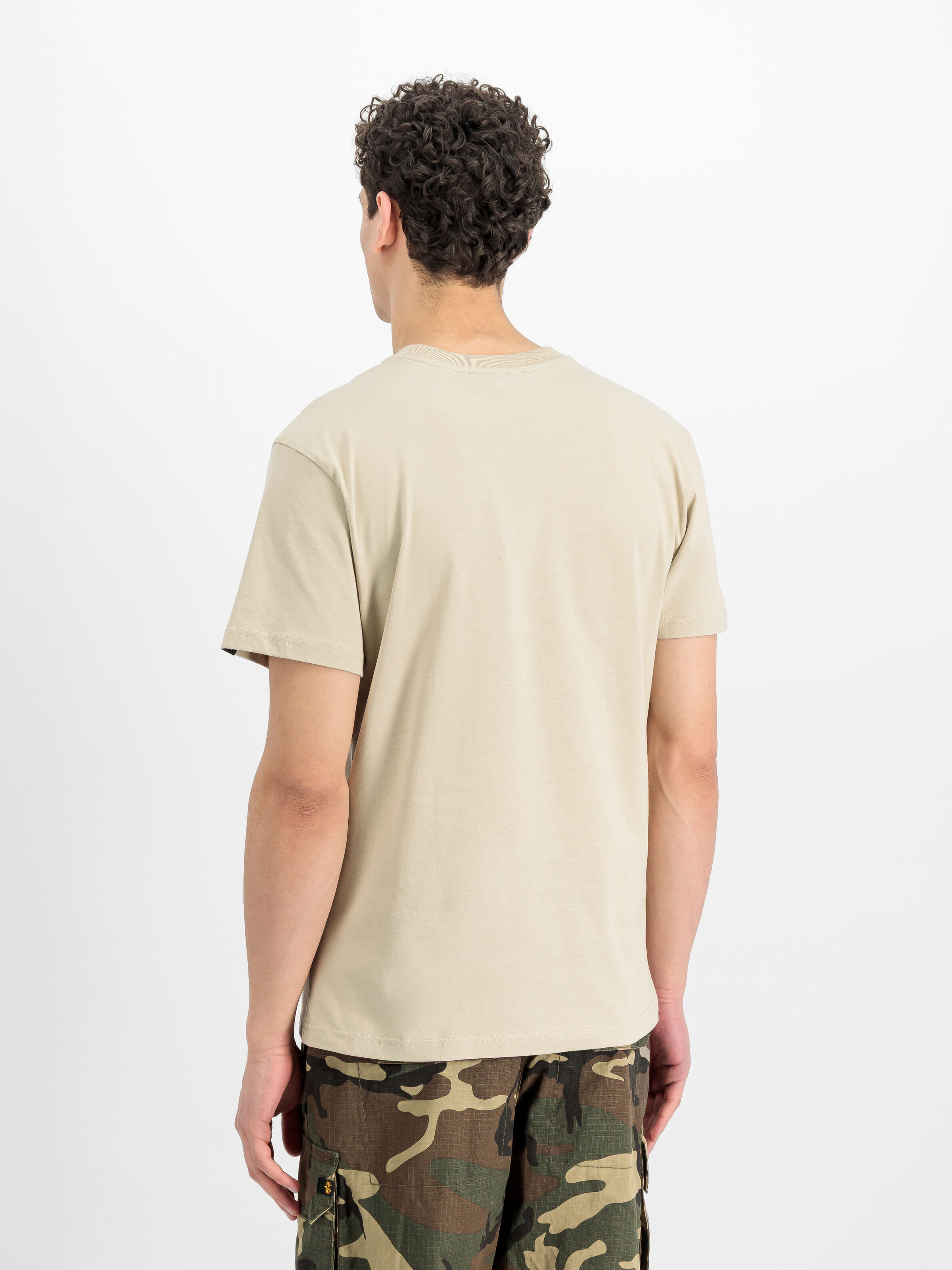 Washed Out Logo T-Shirt organic beige 268512_627_2_model_00003_228205