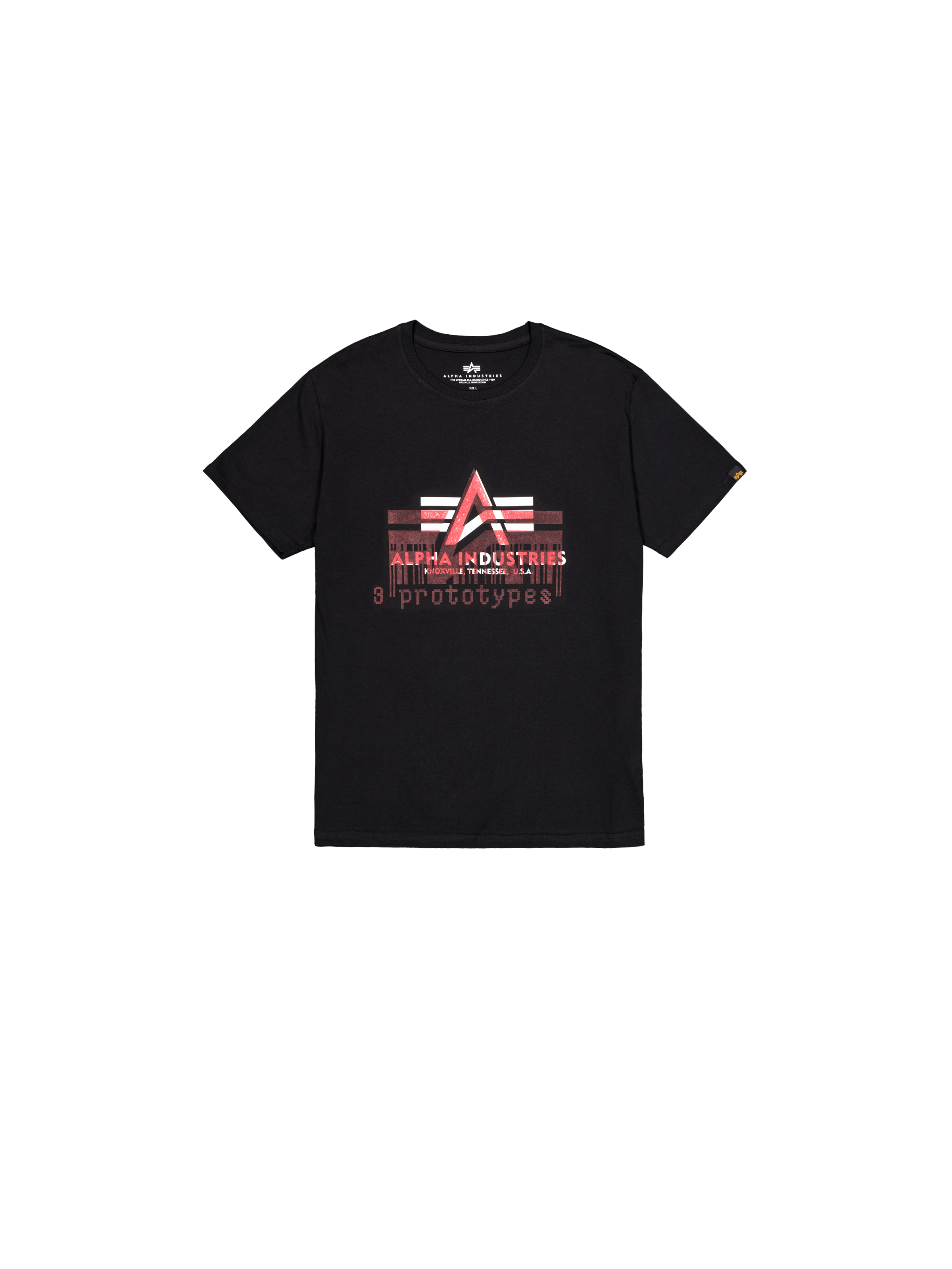 ALPHA x PROTOTYPES Stencil T-Shirt black 258530_03_1_flatlay_00001_224035.png