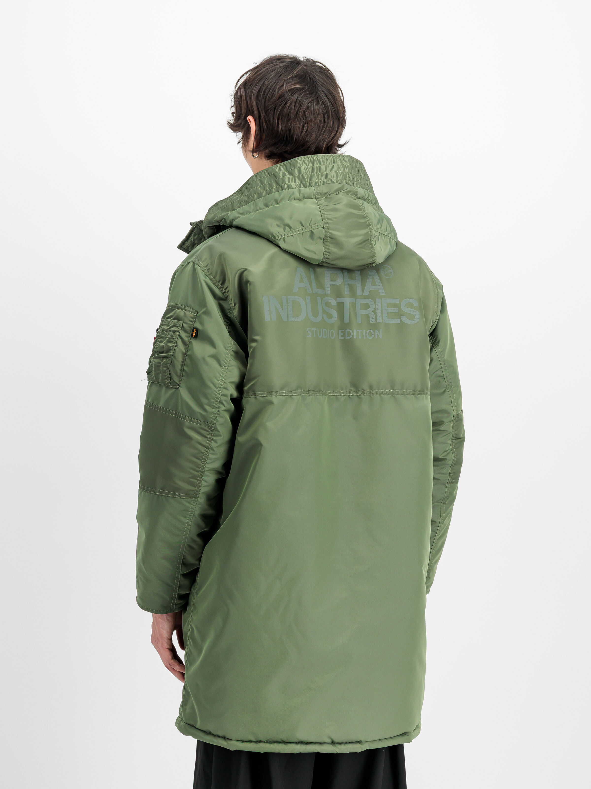 Studio Field Parka Winter Jacket sage-green 258119_01_2_model_00003_173281