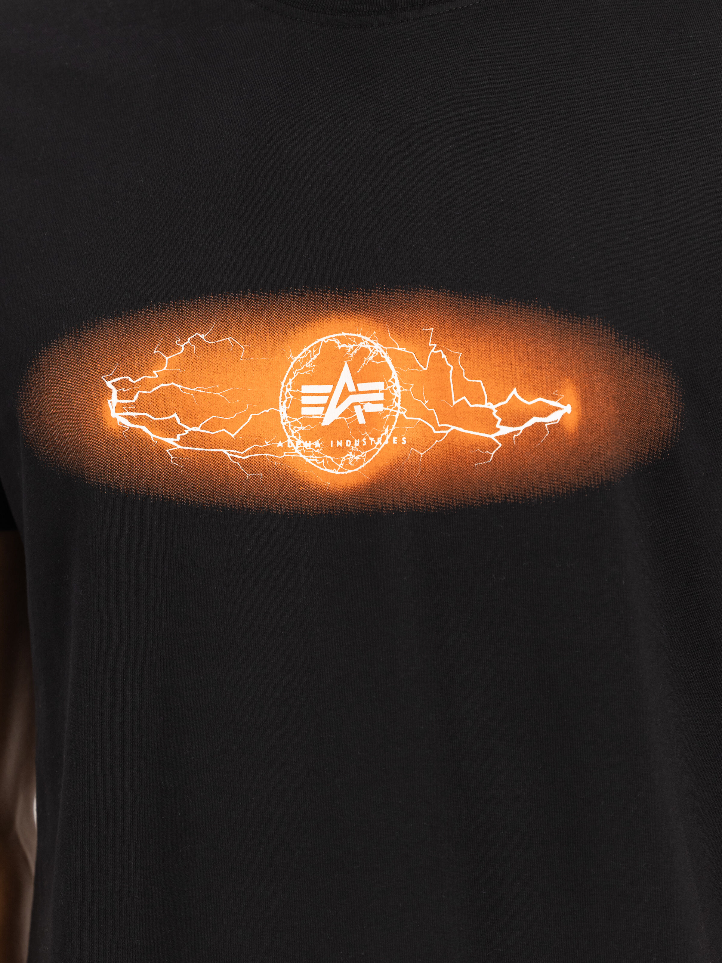Lightning T-Shirt black/orange 156562_241_3_detail_00001_152707