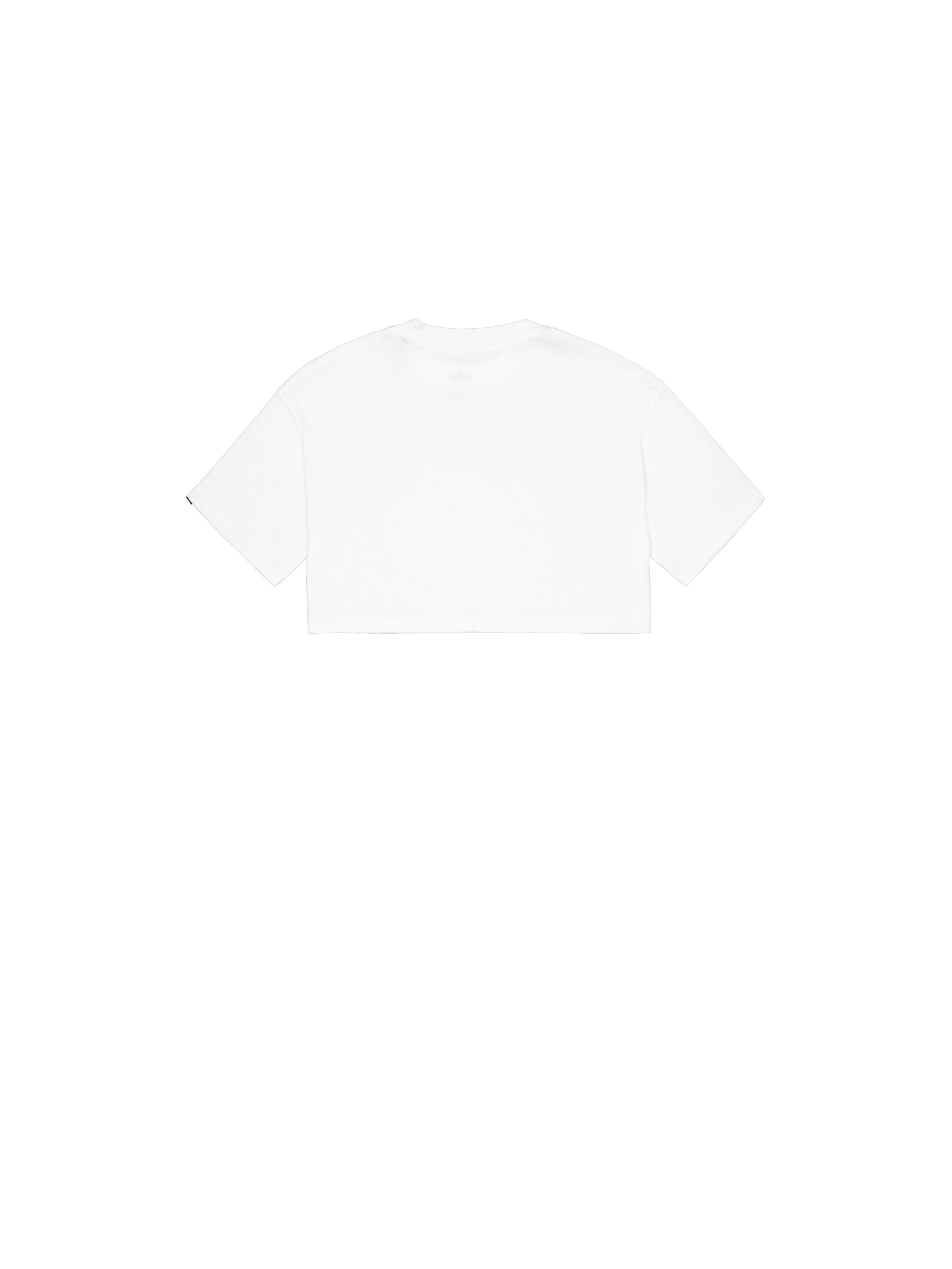 Basic Big Logo Cropped PP T-Shirt Women white 258060_09_1_flatlay_00002_165582