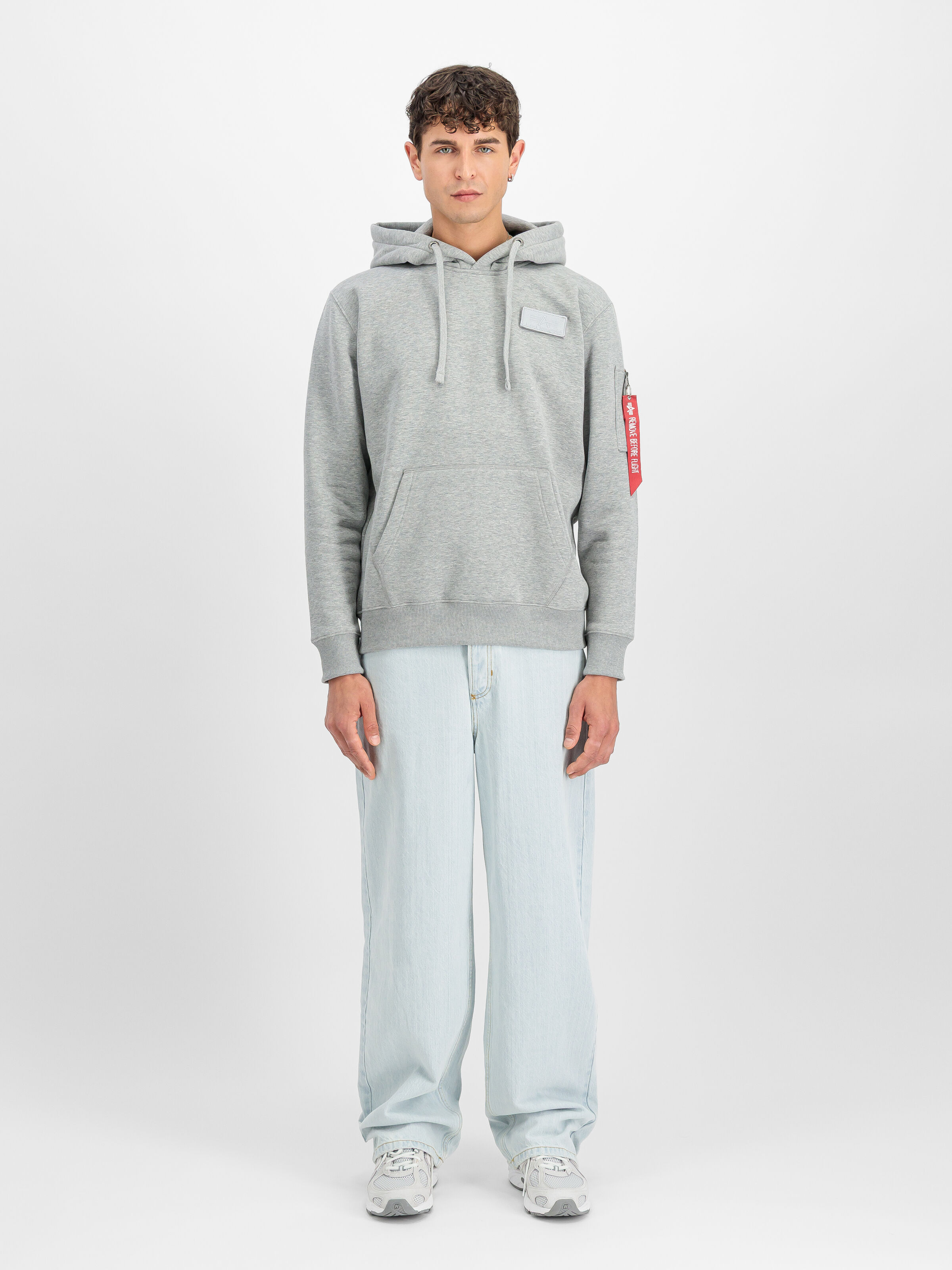 Red Stripe Hoodie grey heather 178314_17_2_model_00001_189601