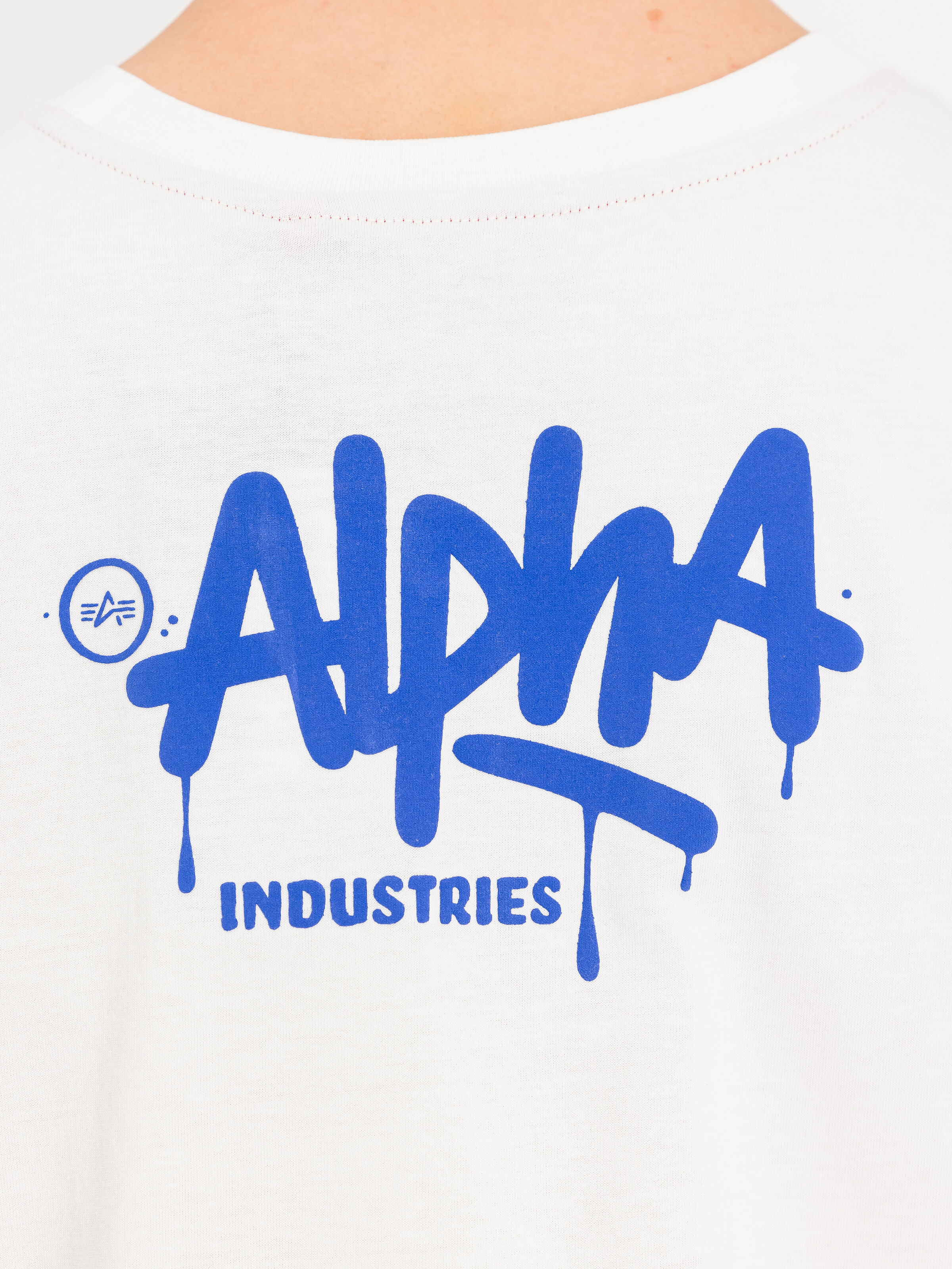 Alpha Signature T-Shirt white 266554_09_3_detail_00002_220385