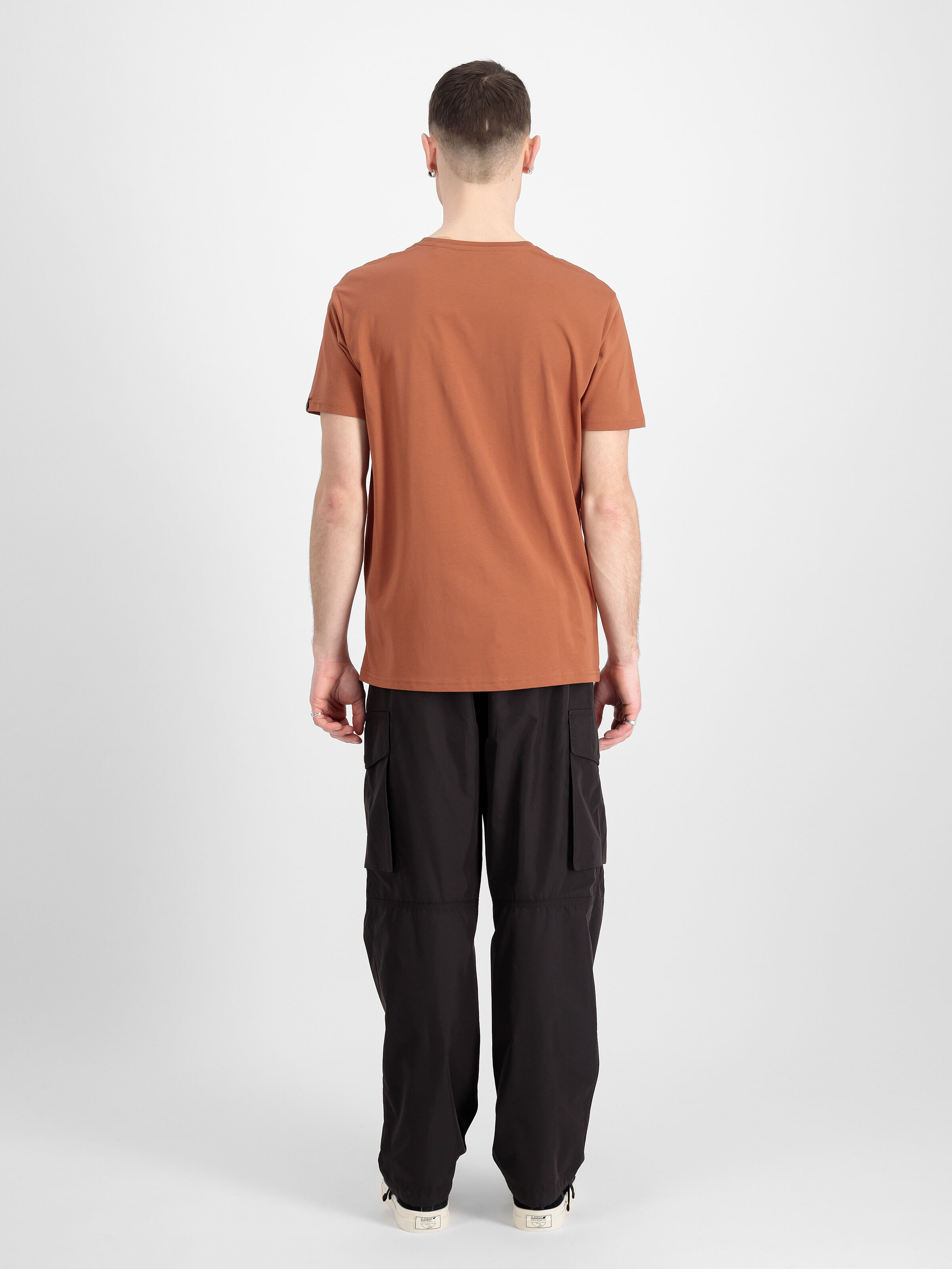 Basic Big Logo Rubber T-Shirt hazel brown 100501RB_709_00005_182352