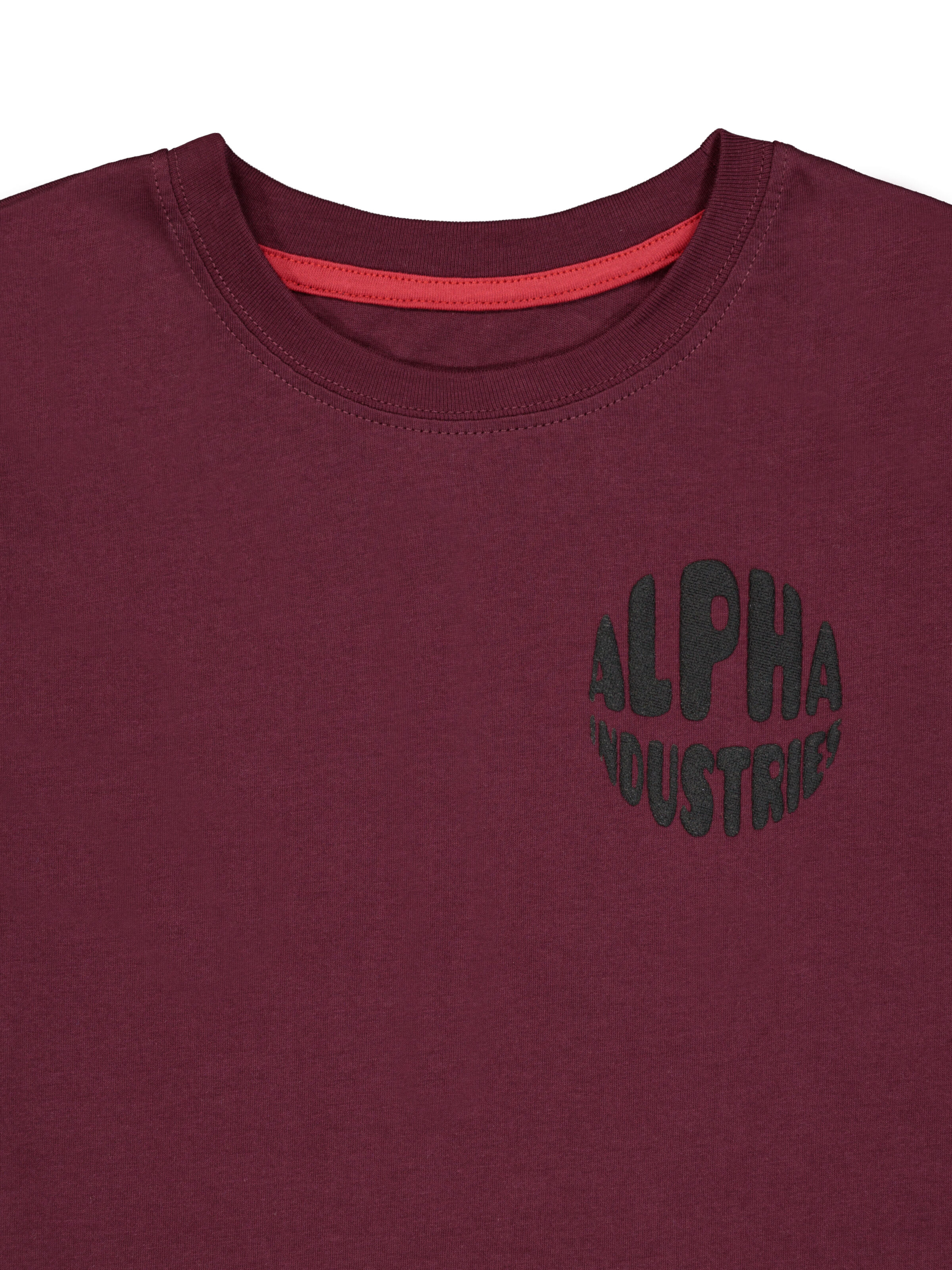 Logo Backprint T-Shirt Kids dark cherry 156760_608_3_detail_00001_166090