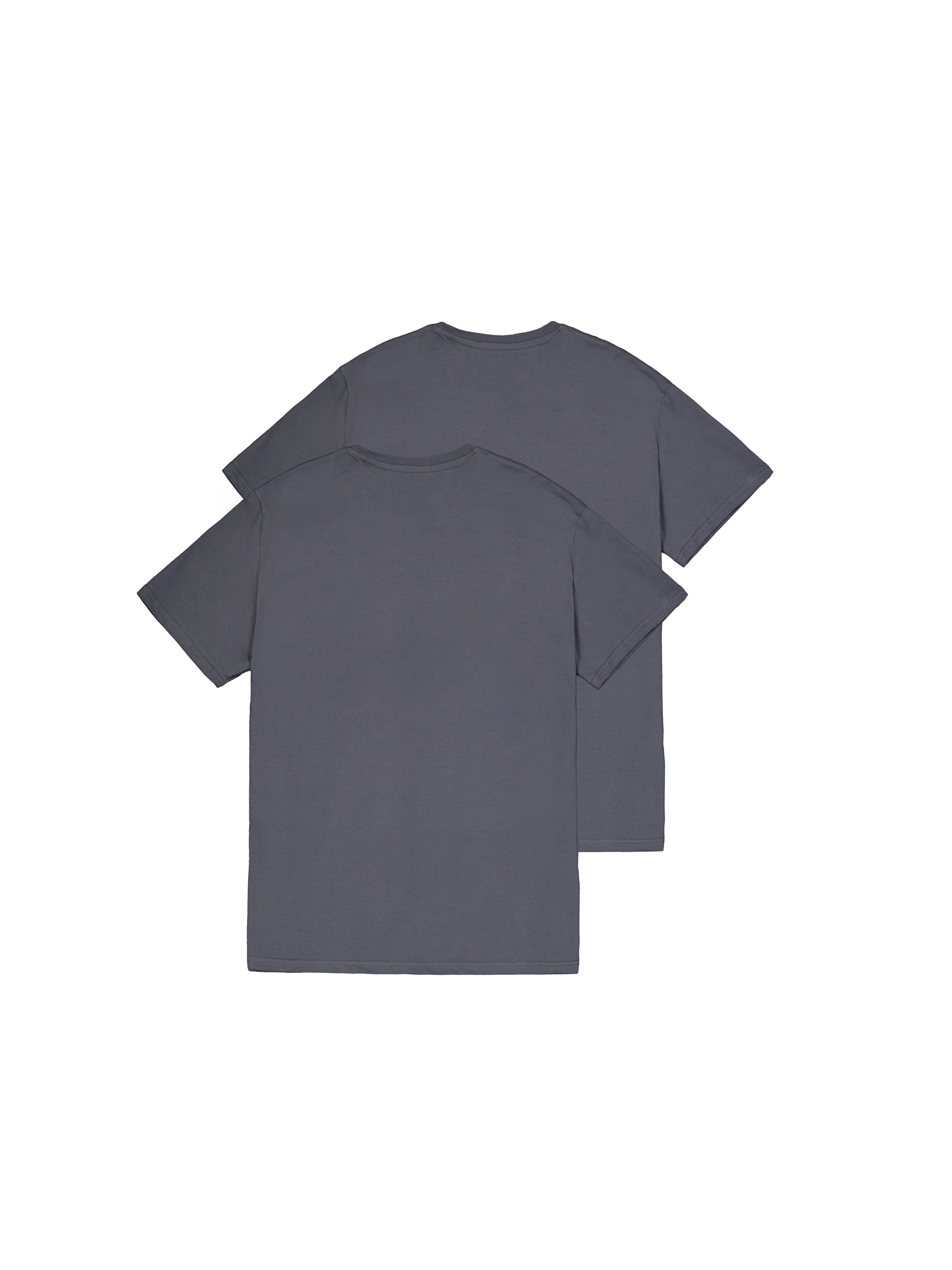 Alpha Label T-Shirt 2 Pack greyblack/black 118534_412_1_flatlay_00002_153252