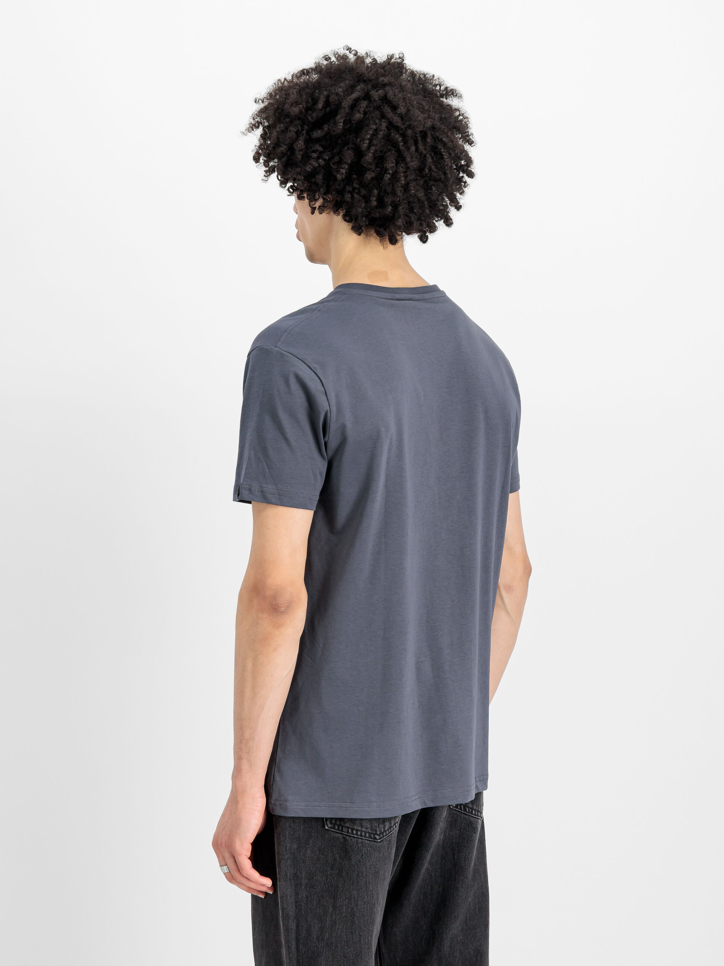 Alpha Label T-Shirt 2 Pack greyblack/black 118534_412_2_model_00003_156187