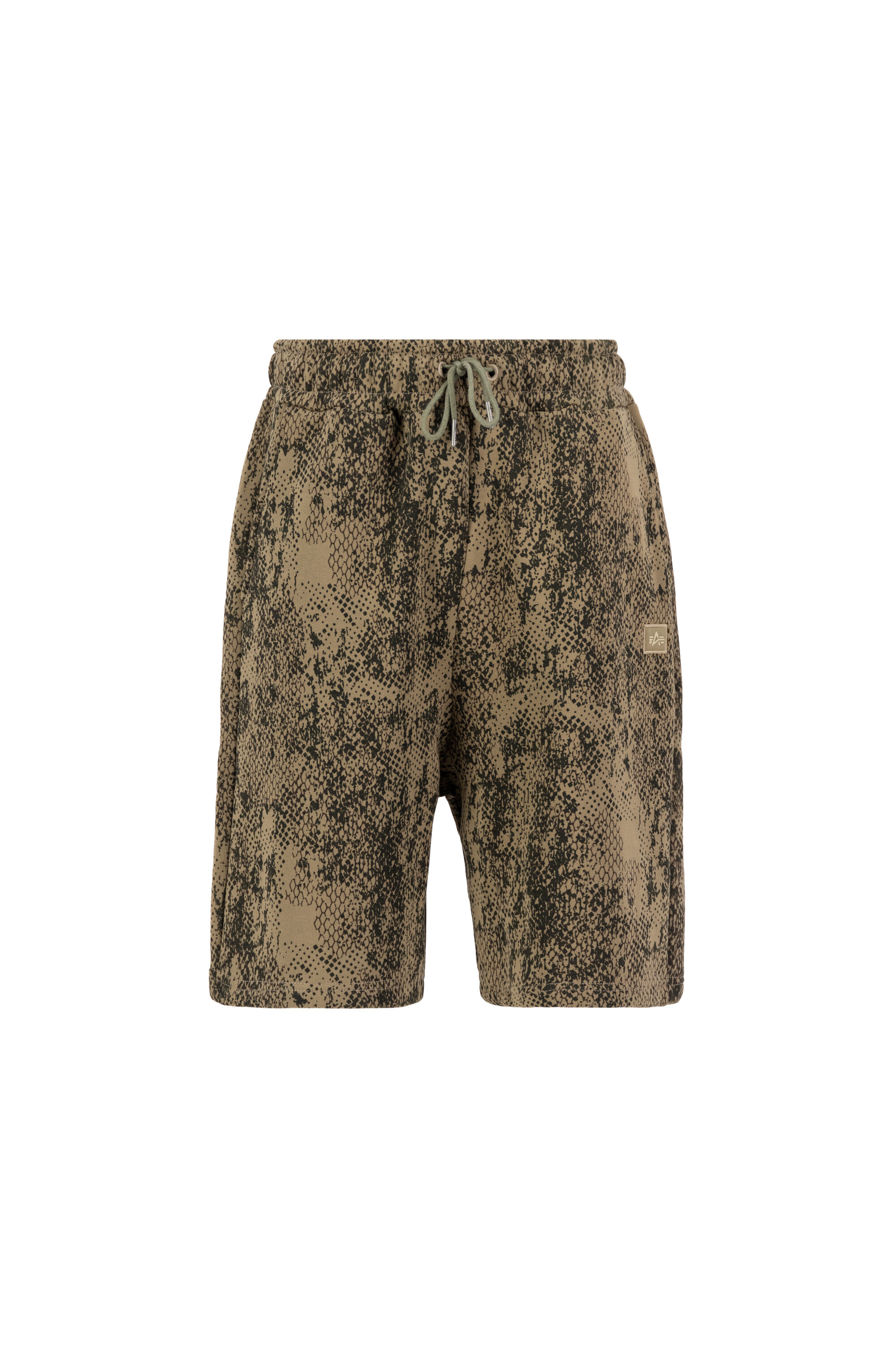 Alpha Essentials Rubber Logo Camo Short lizard camo