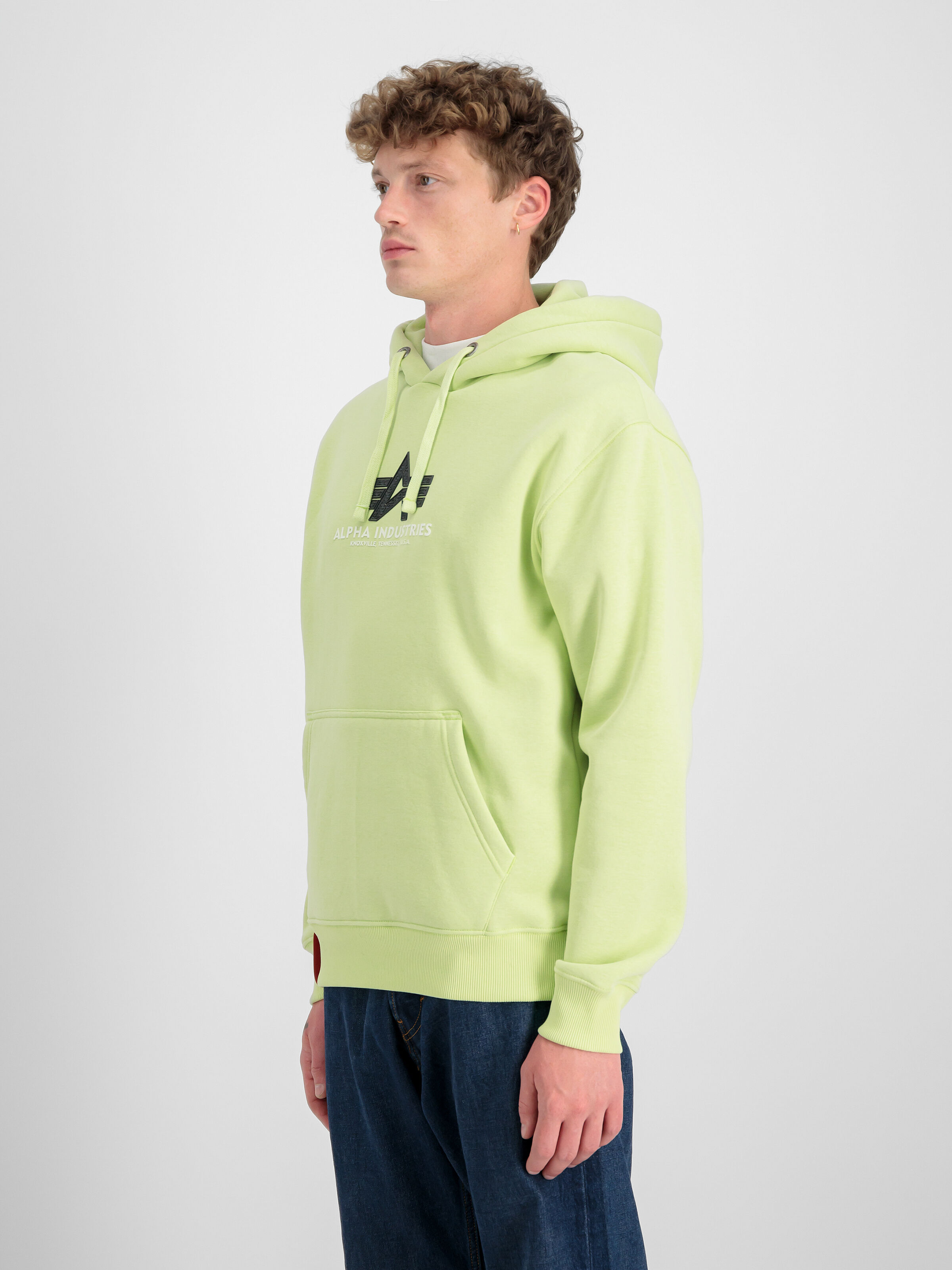 Basic Big Logo Rubber Hoodie Arctic Lime 178312RB_722_2_model_00003_129333