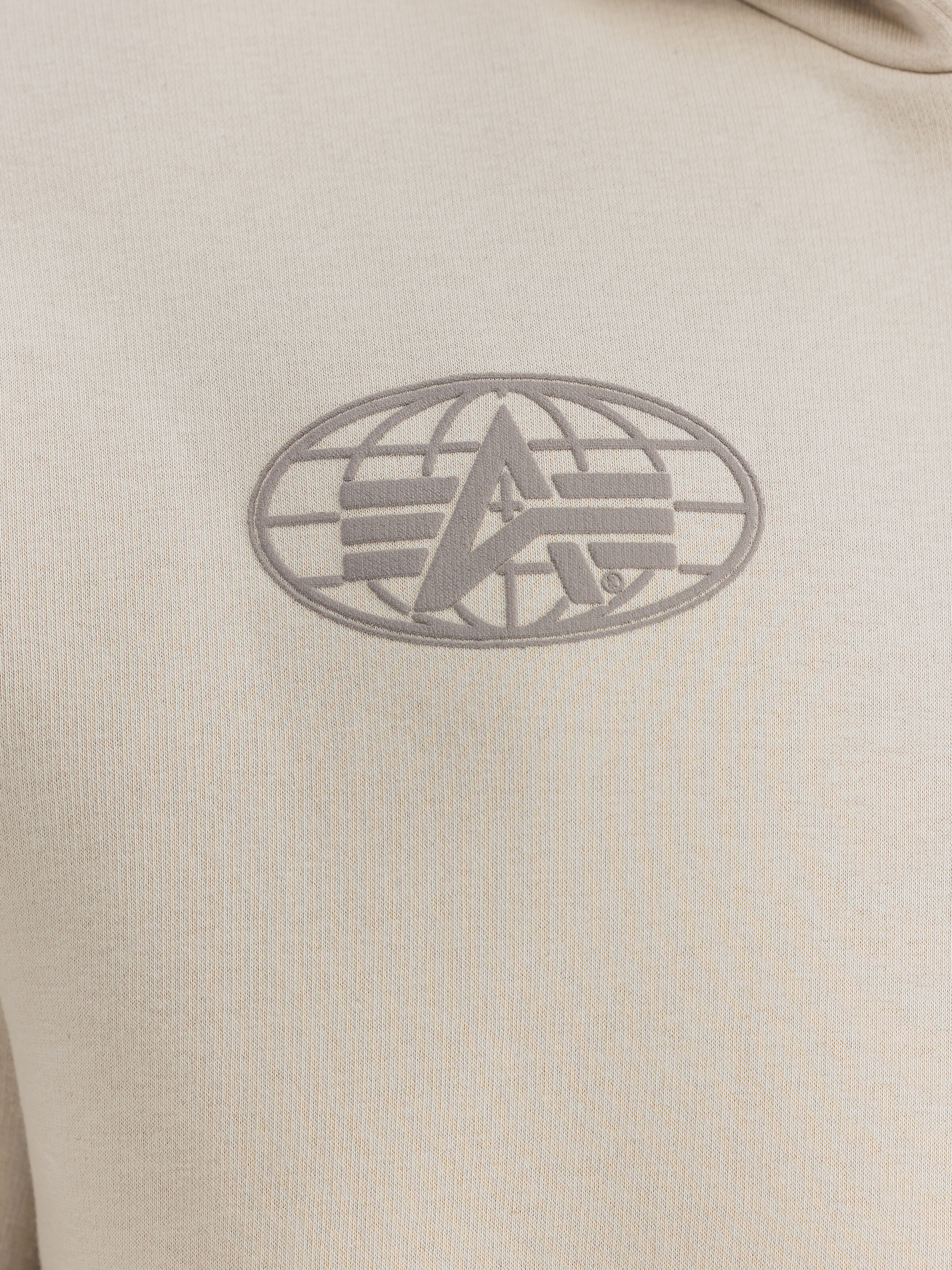 World Logo Backprint Hoodie organic beige 258337_627_3_detail_00001_164900