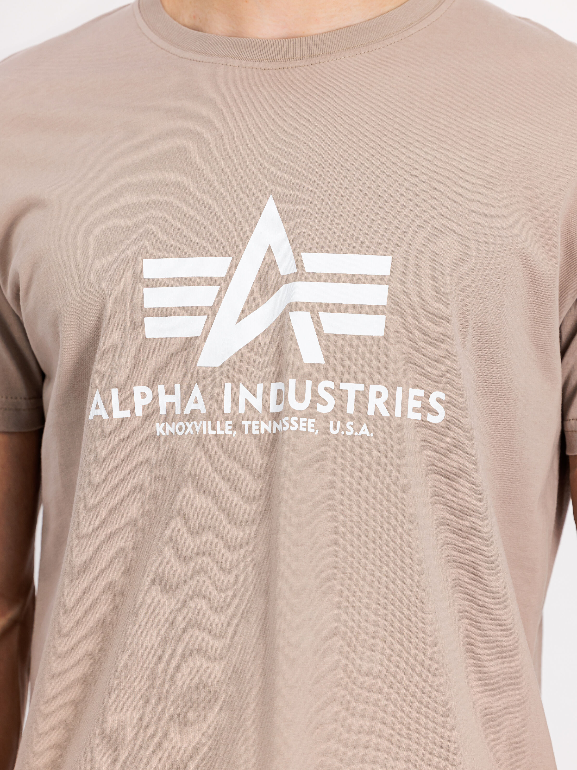 Basic Big Logo T-Shirt vintage sand 100501_679_3_detail_00001_125212