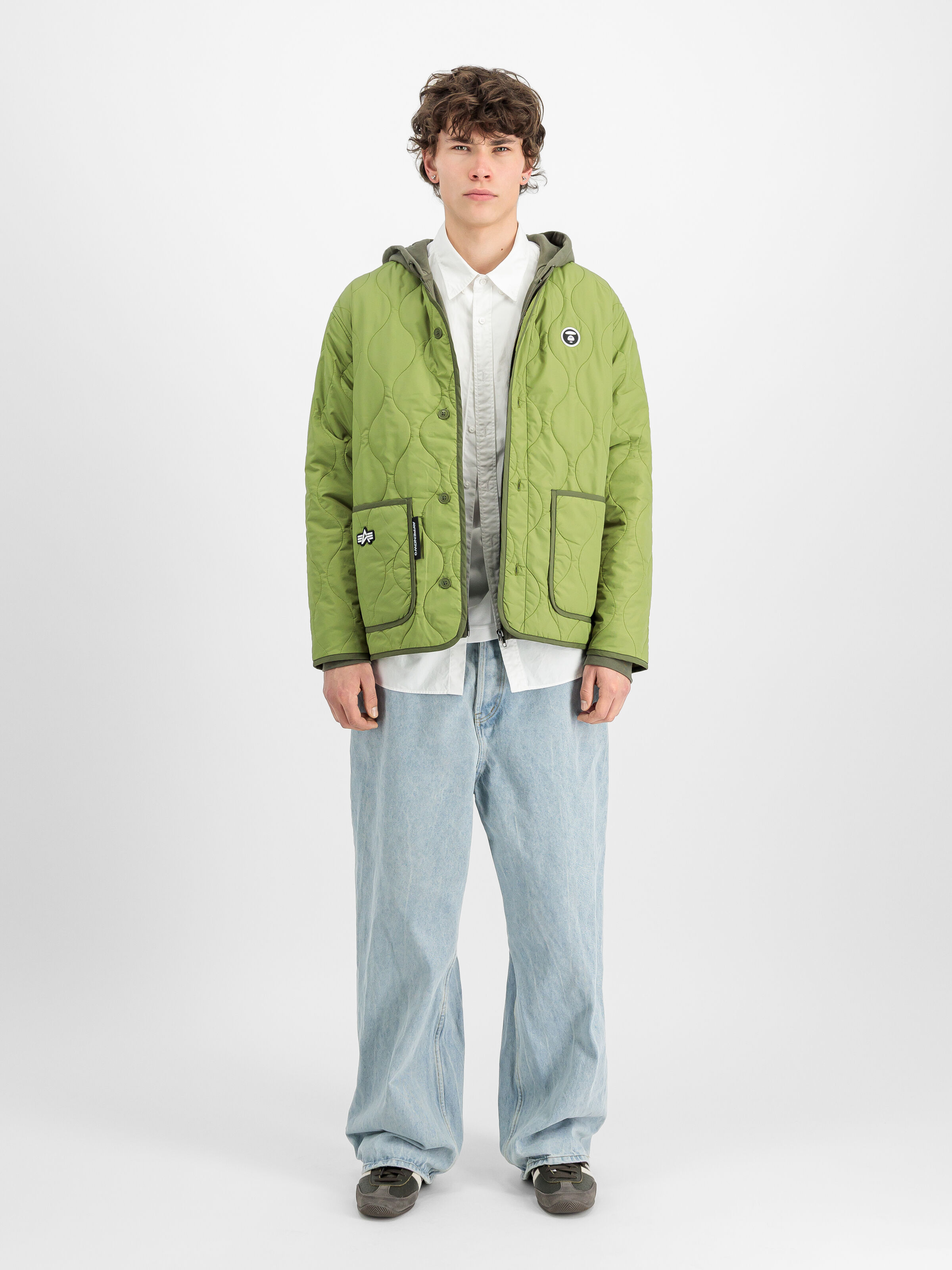 ALPHA x AAPE PADDING Lining Jacket organic khaki 258163_706_2_model_00001_212778